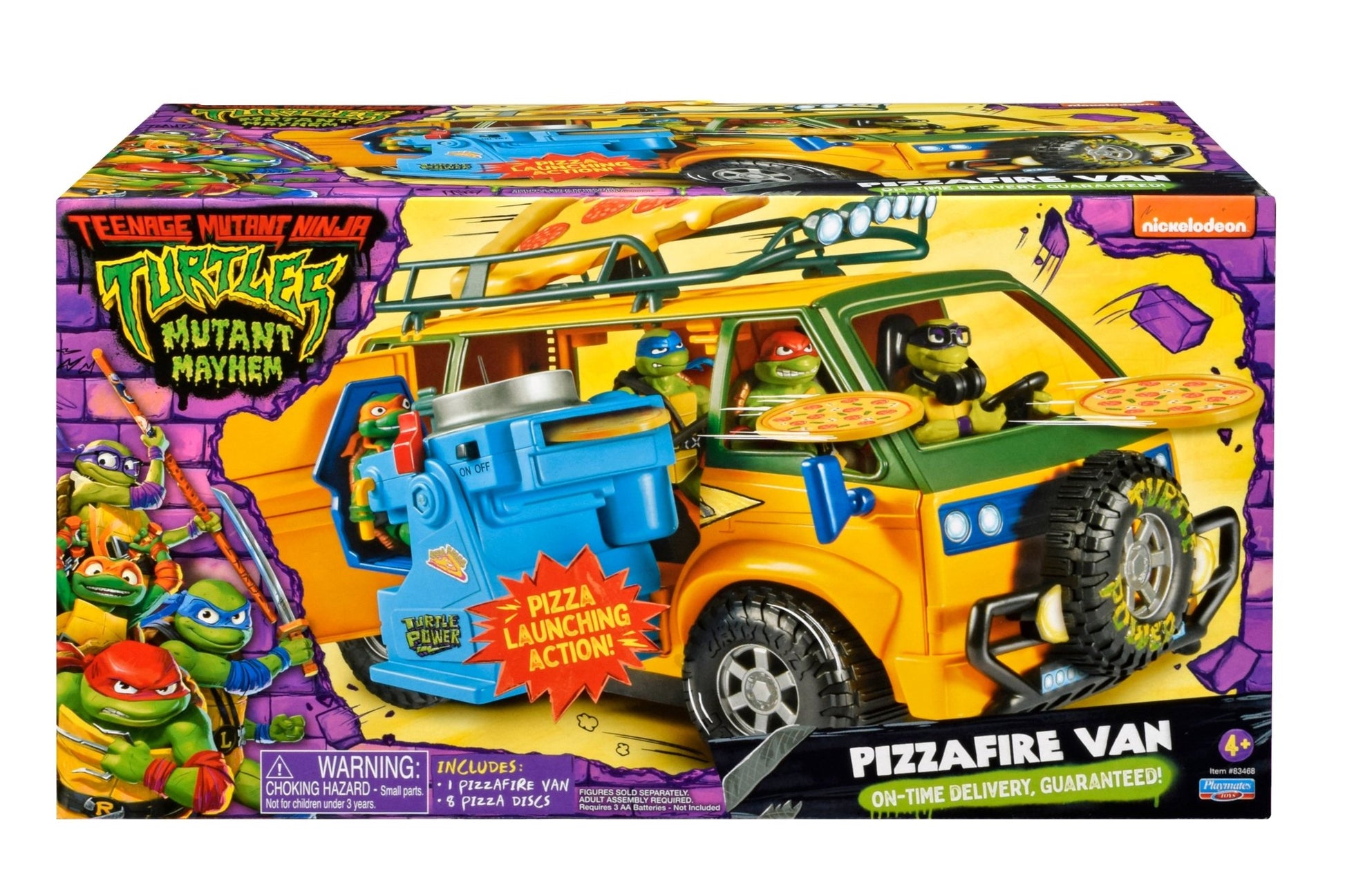 Teenage Mutant Ninja Turtles Movie Pizza Van (Eng) - Mastermind Toys___246483