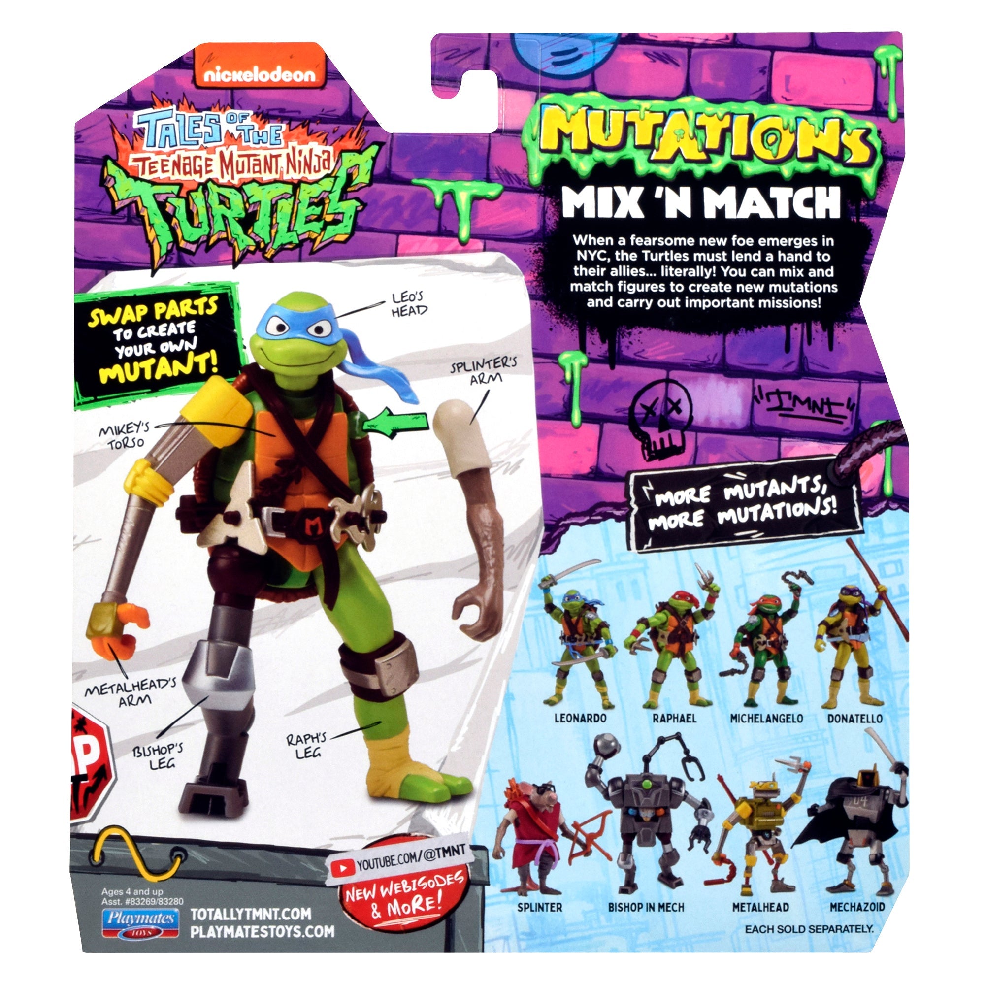 Teenage Mutant Ninja Turtles TV Mix N Match - Donatello - Mastermind Toys___246448