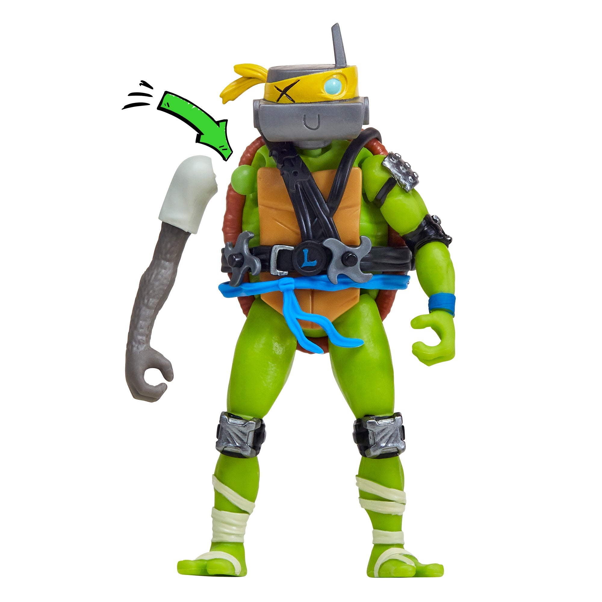 Teenage Mutant Ninja Turtles TV Mix N Match - Leonardo - Mastermind Toys___246447