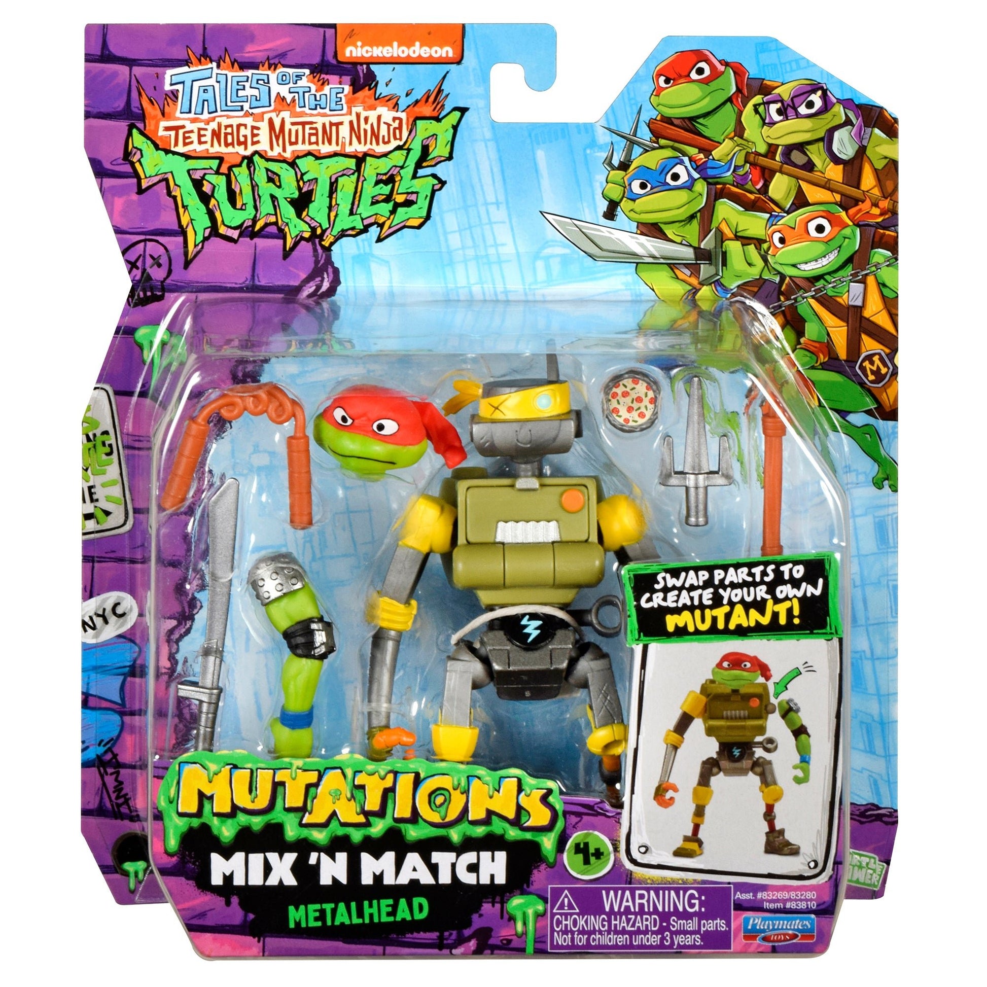Teenage Mutant Ninja Turtles TV Mix N Match Metalhead - Mastermind Toys___246446