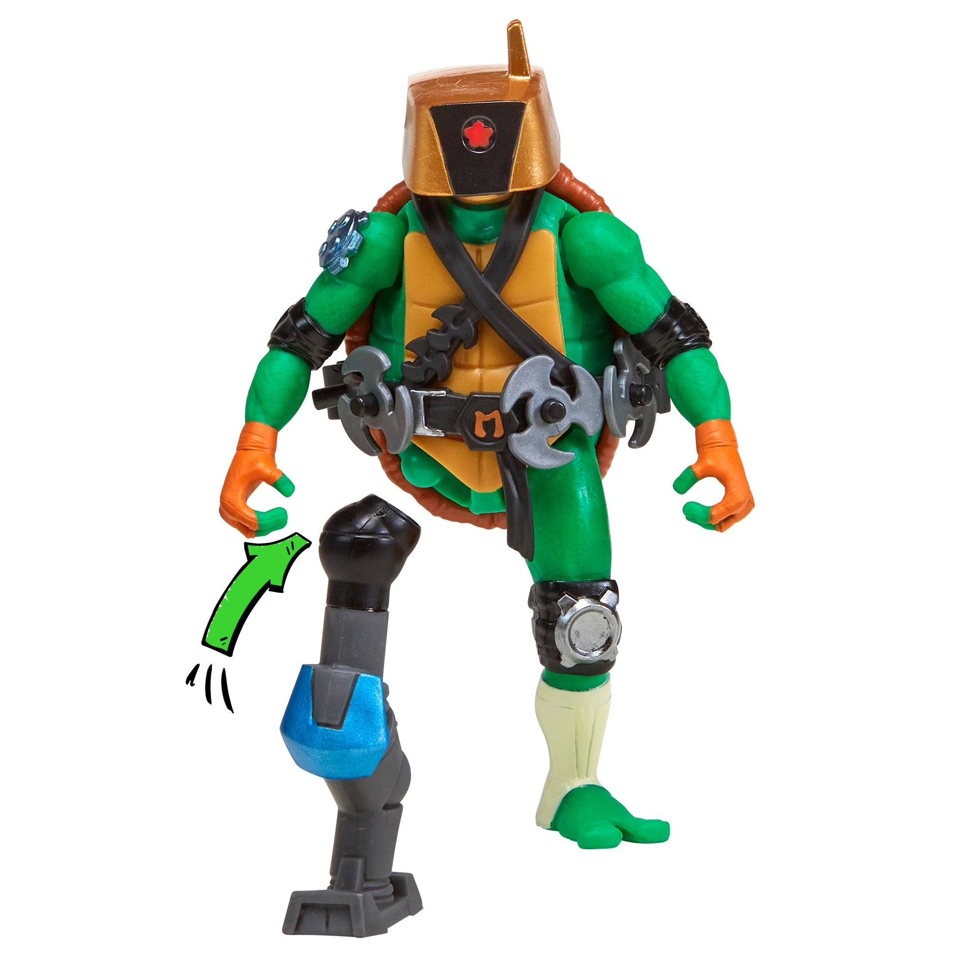Teenage Mutant Ninja Turtles TV Mix N Match - Michelangelo - Mastermind Toys___246449