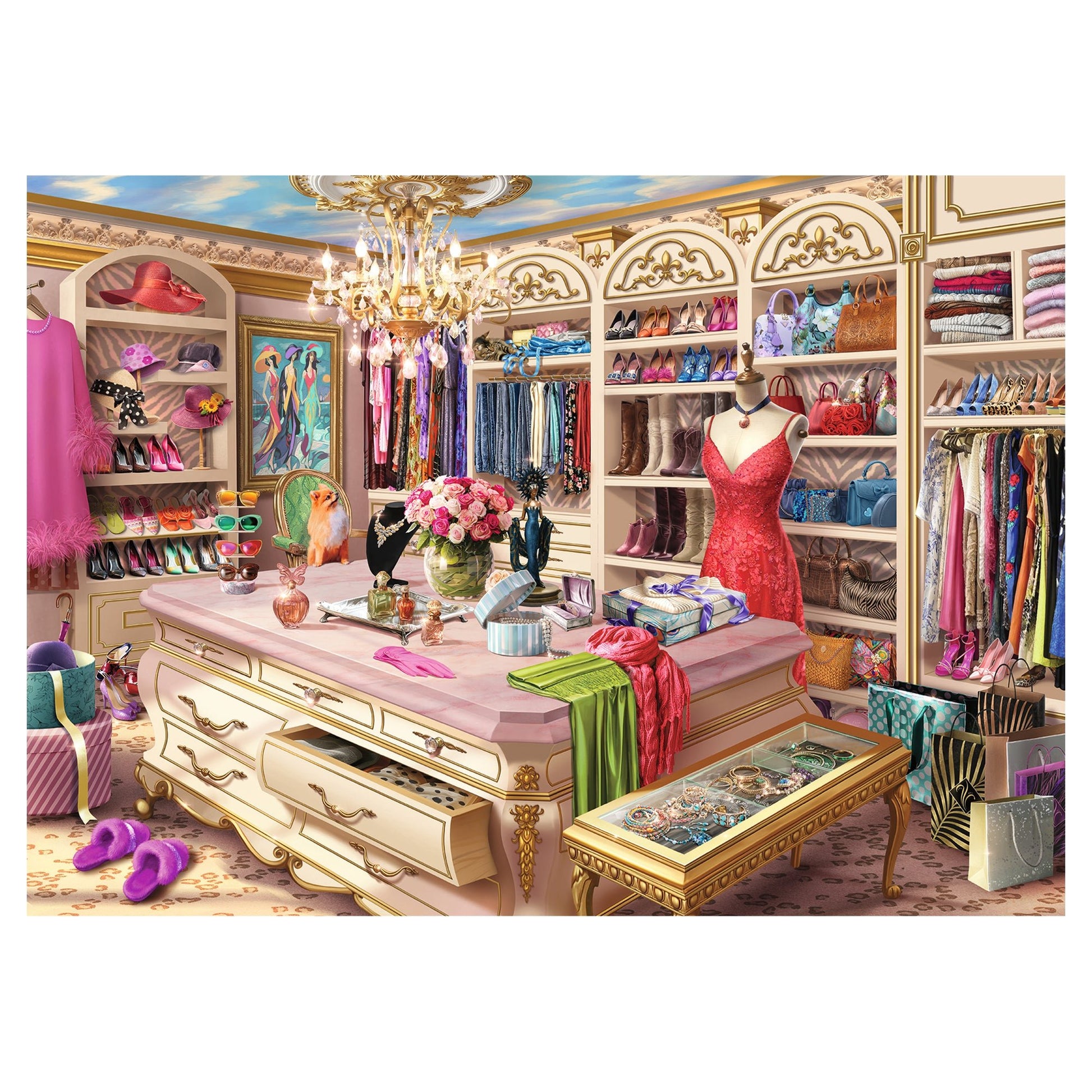 The Coveted Closet 1000 Pc Puzzle - Mastermind Toys___248371