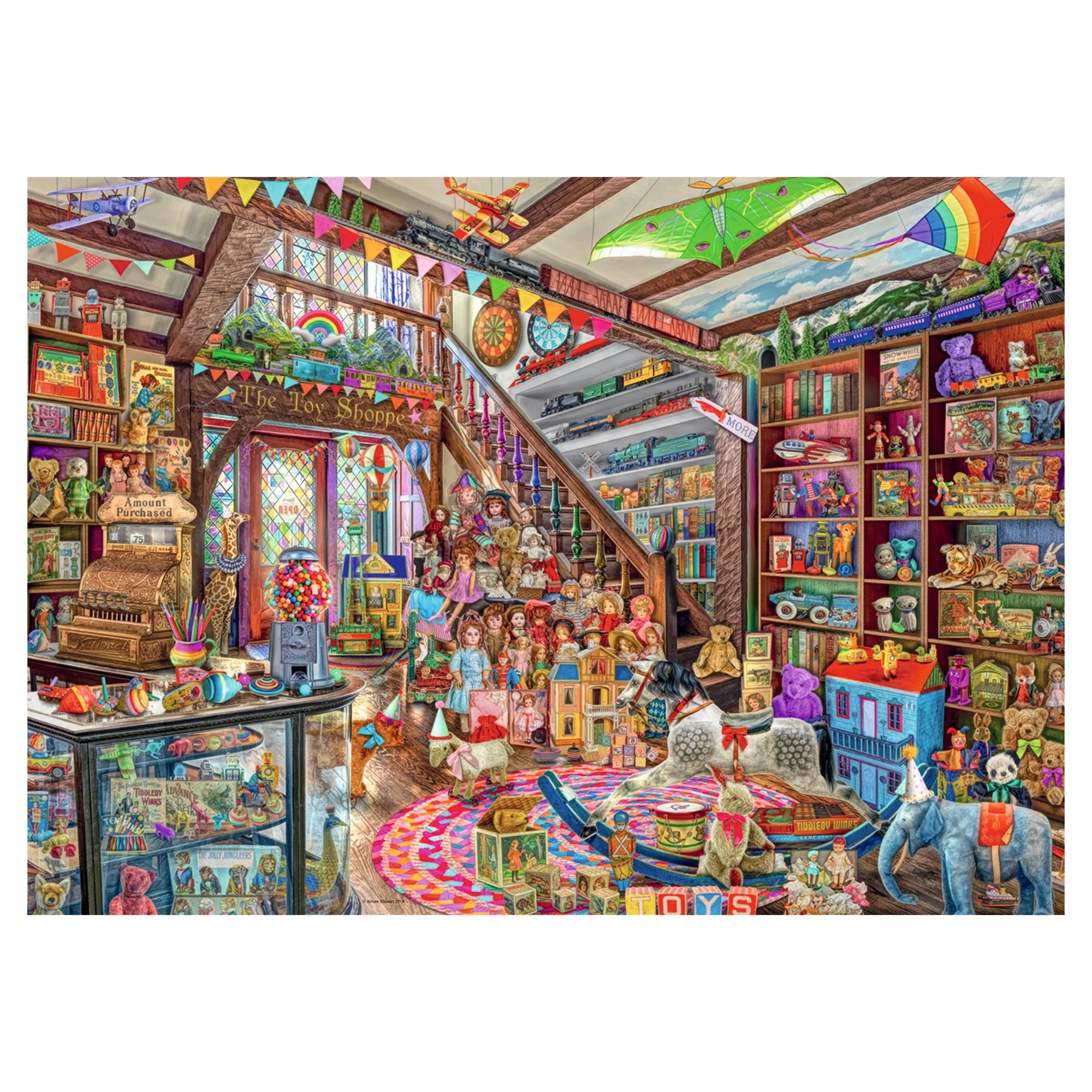 The Fantasy Toy Shop 1000 Pc Puzzle - Mastermind Toys___248376