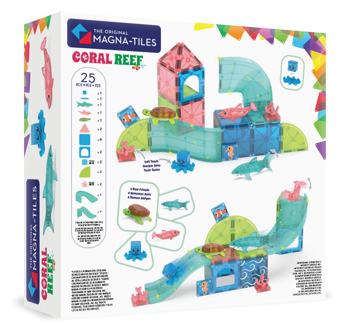 The Original MAGNA-TILES® Coral Reef 25-Piece - Mastermind Toys___256020