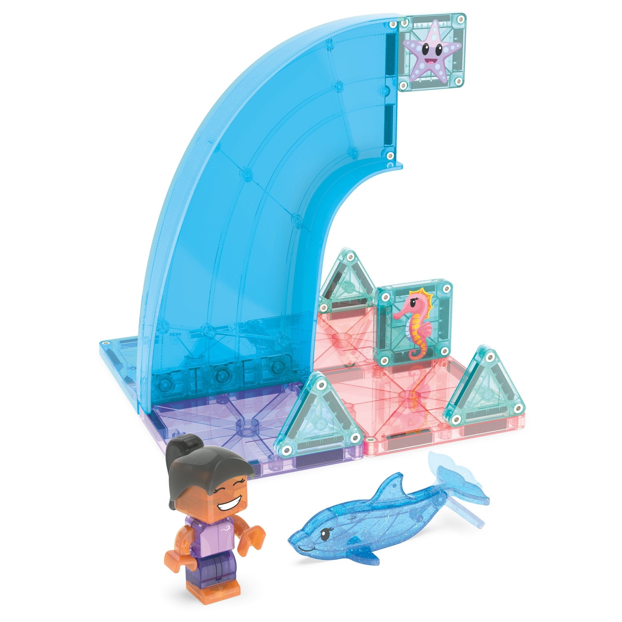 The Original MAGNA-TILES® Dolphin Bay 13-Piece - Mastermind Toys___256019