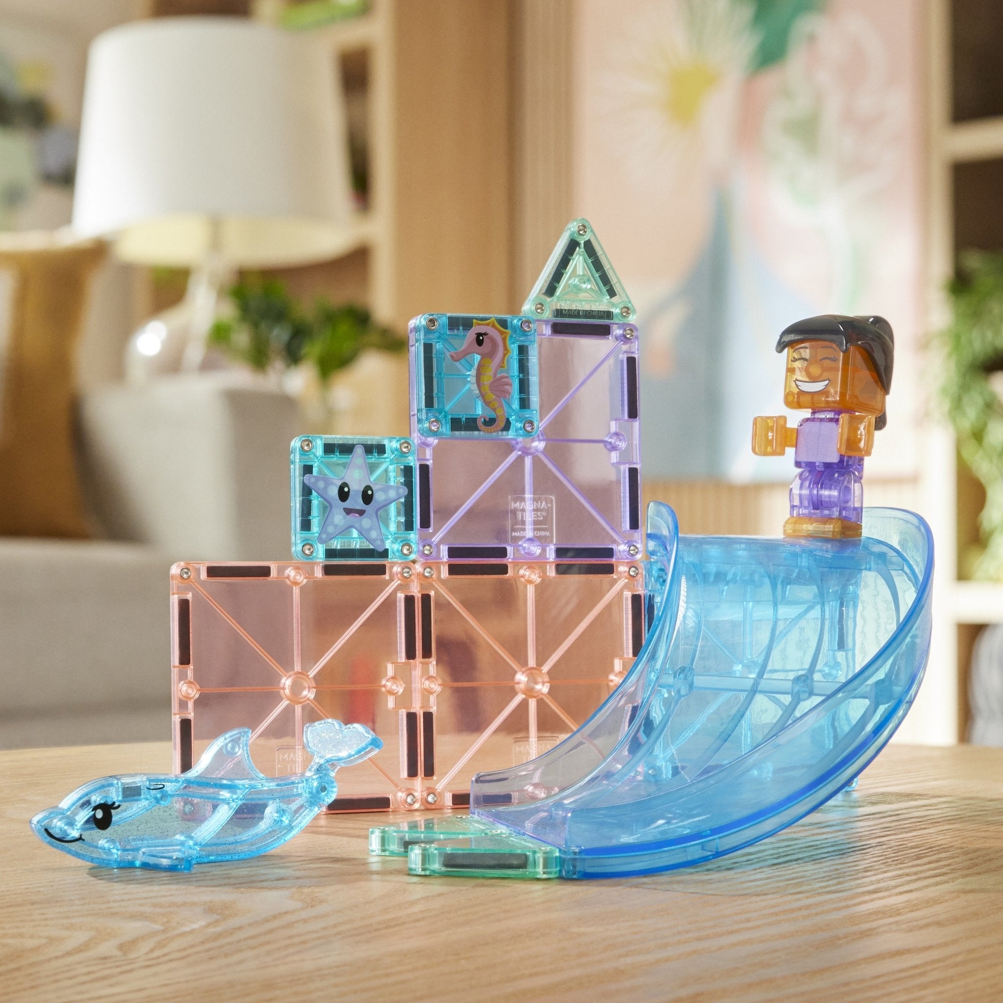 The Original MAGNA-TILES® Dolphin Bay 13-Piece - Mastermind Toys___256019