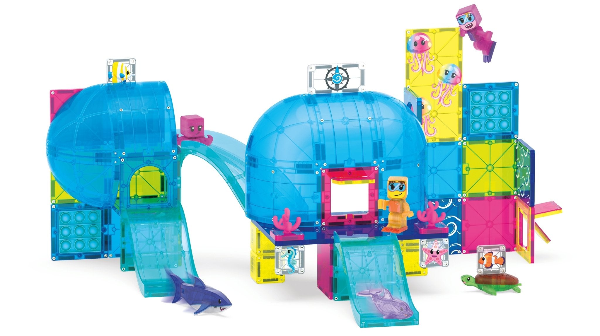The Original MAGNA-TILES® Undersea Adventure 58-Piece - Mastermind Toys___256021