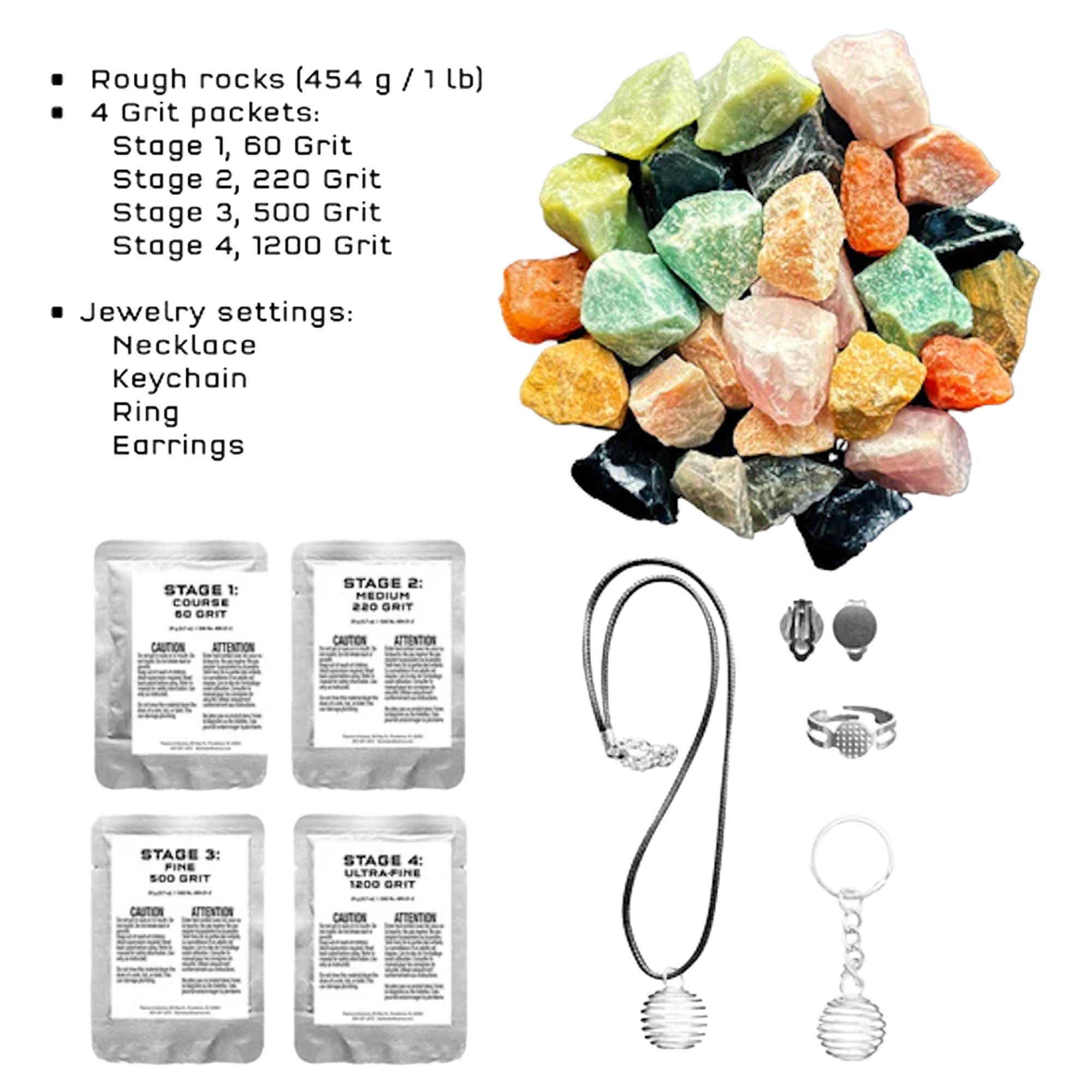 The Thames & Kosmos Rock Tumbler Refill Pack - Mastermind Toys___248493