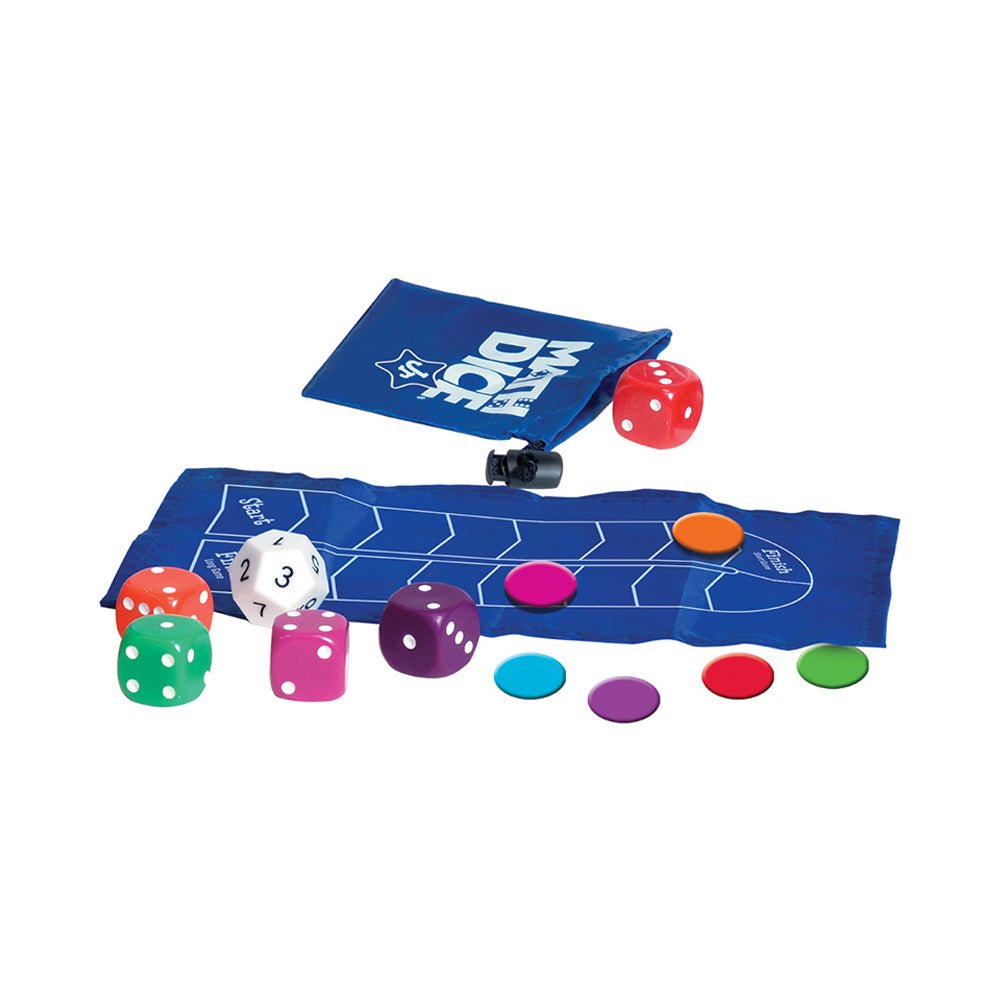 ThinkFun Math Dice Junior - Gioco Da Tavolo Per Imparare Addizioni E Sottrazioni - 6+ Anni - STEM - 3
