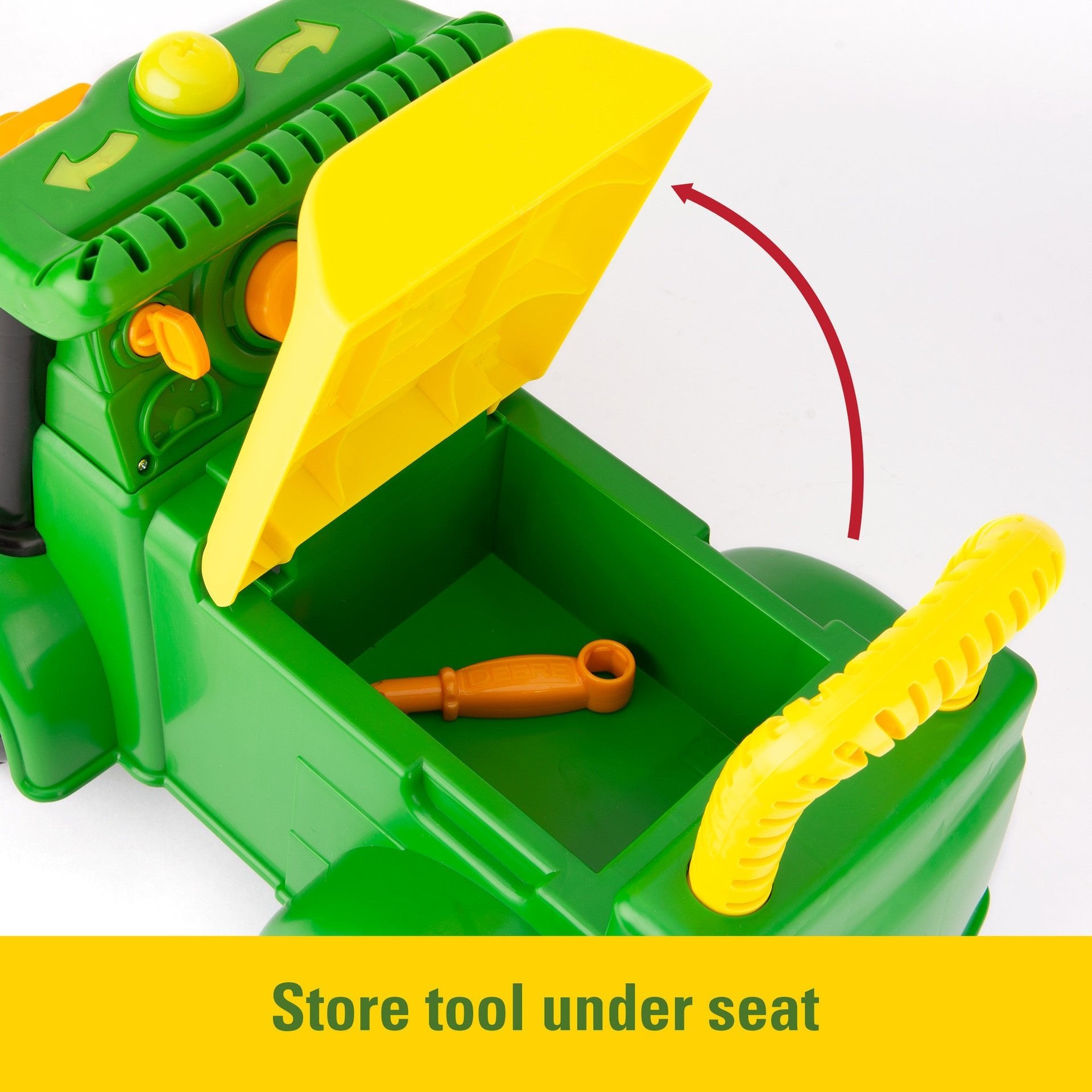 TOMY - John Deere - Johnny Tractor Ride On - Mastermind Toys___400102