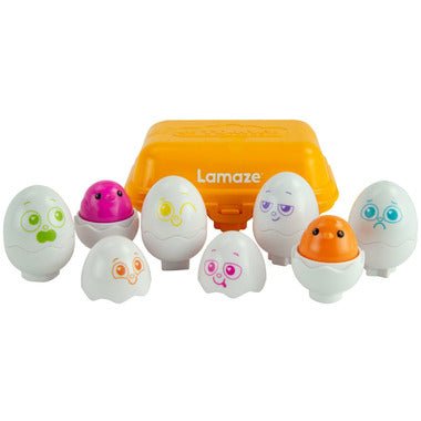 TOMY - Lamaze - New Sort & Squeak Eggs - Mastermind Toys___400103