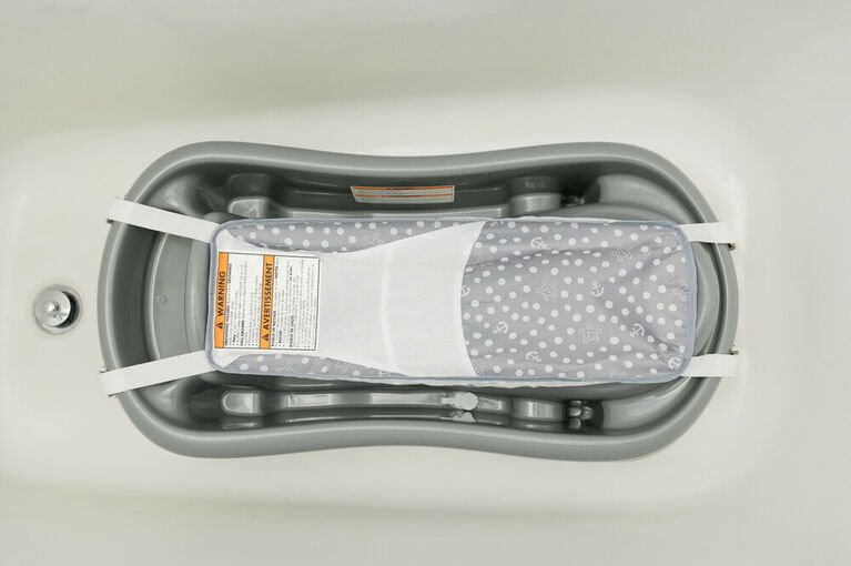TOMY - The First Years - Comfort Renewed Tub w/ Sling - Gray - Mastermind Toys___400105