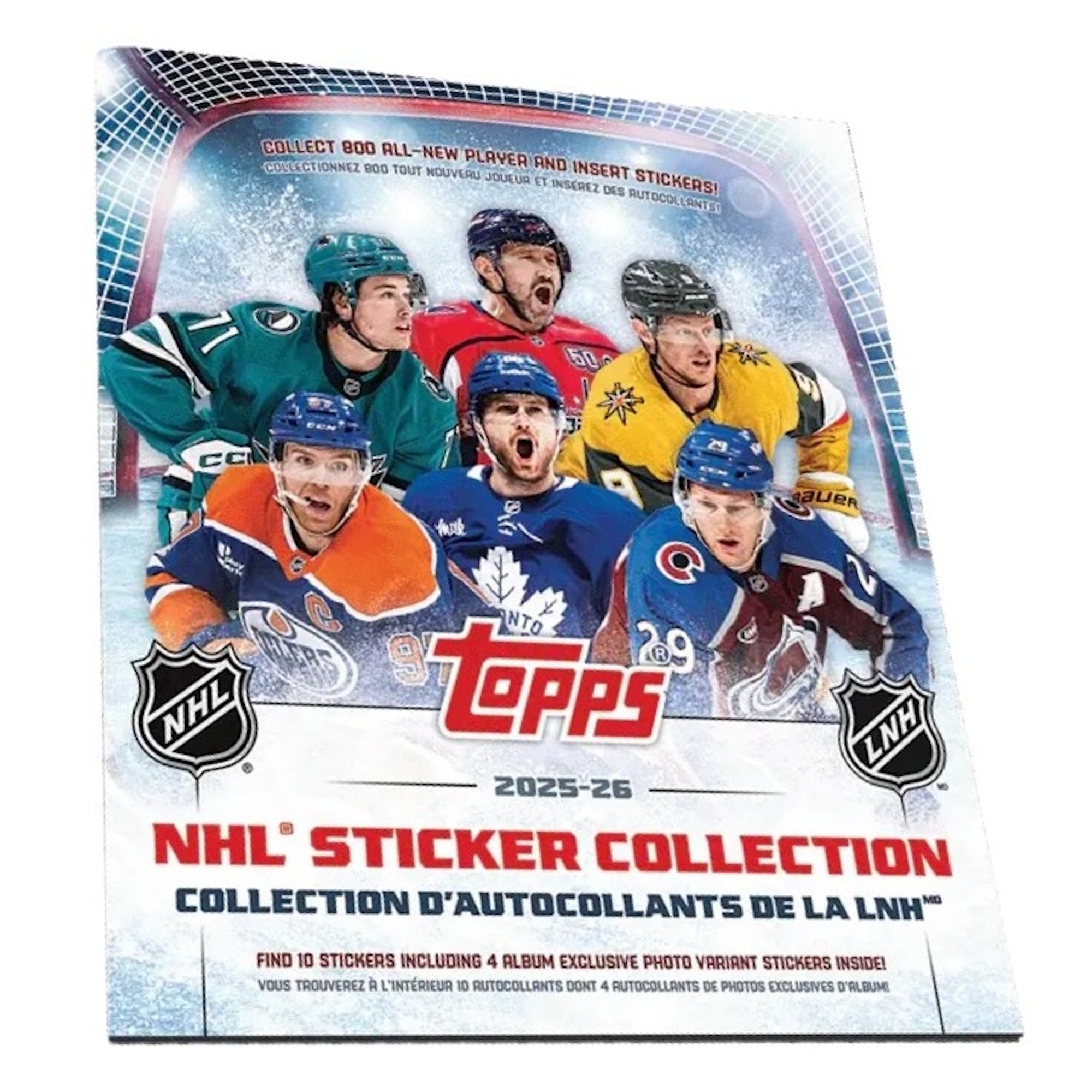 Topps NHL 2025 - 26 Collector Sticker Packs - Mastermind Toys___253119