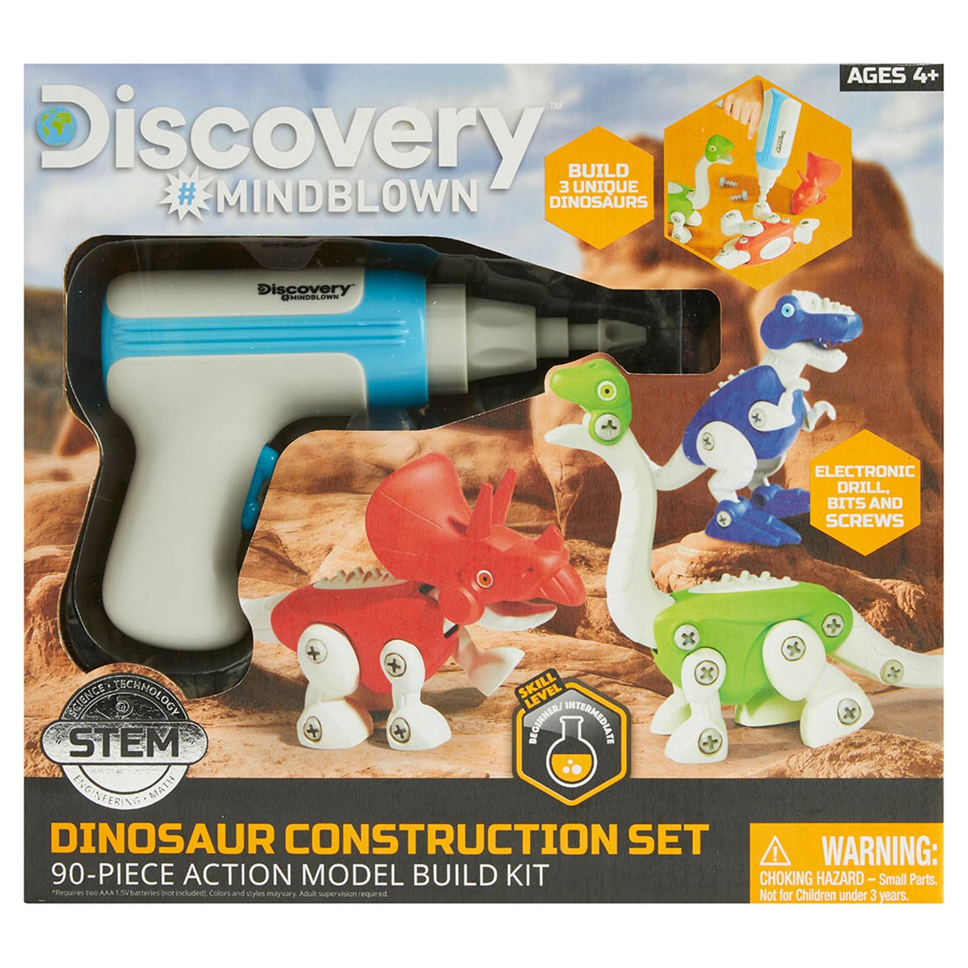 Toy Dinosaur Construction Set 90pc - Mastermind Toys___249046