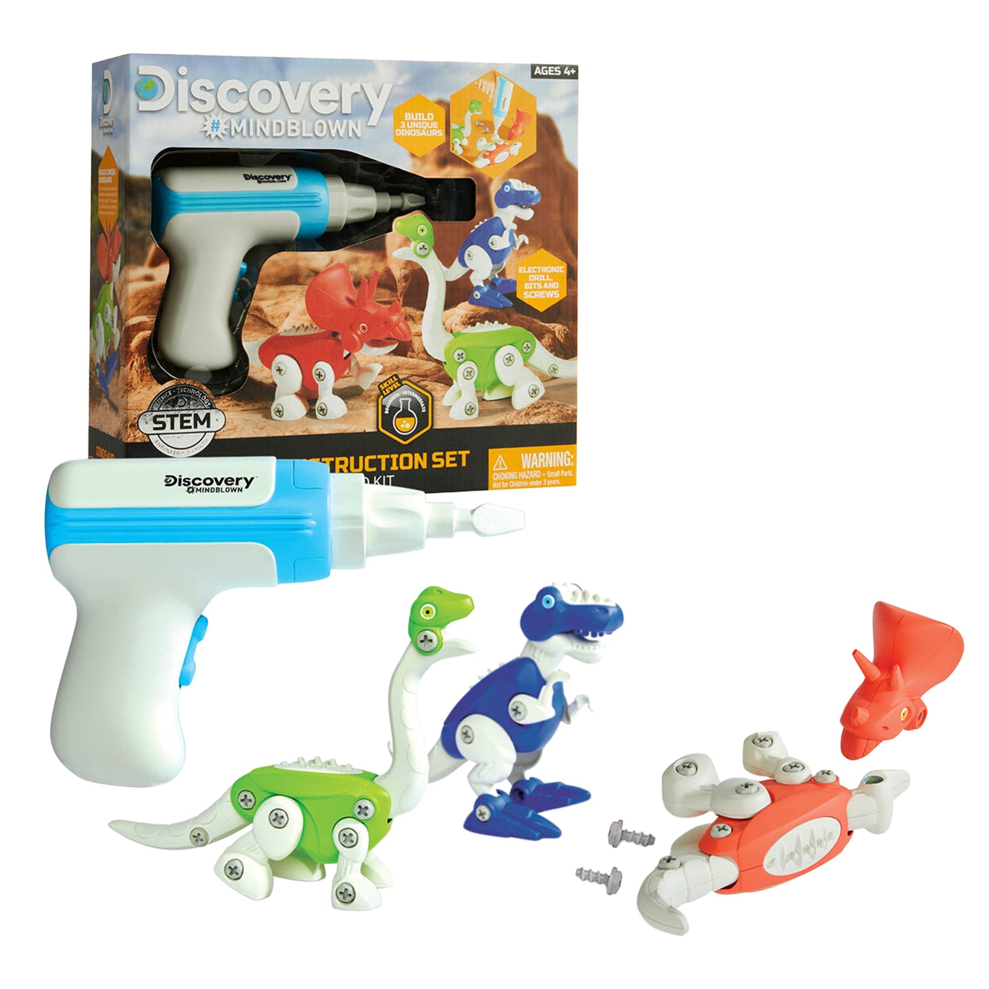 Toy Dinosaur Construction Set 90pc - Mastermind Toys___249046