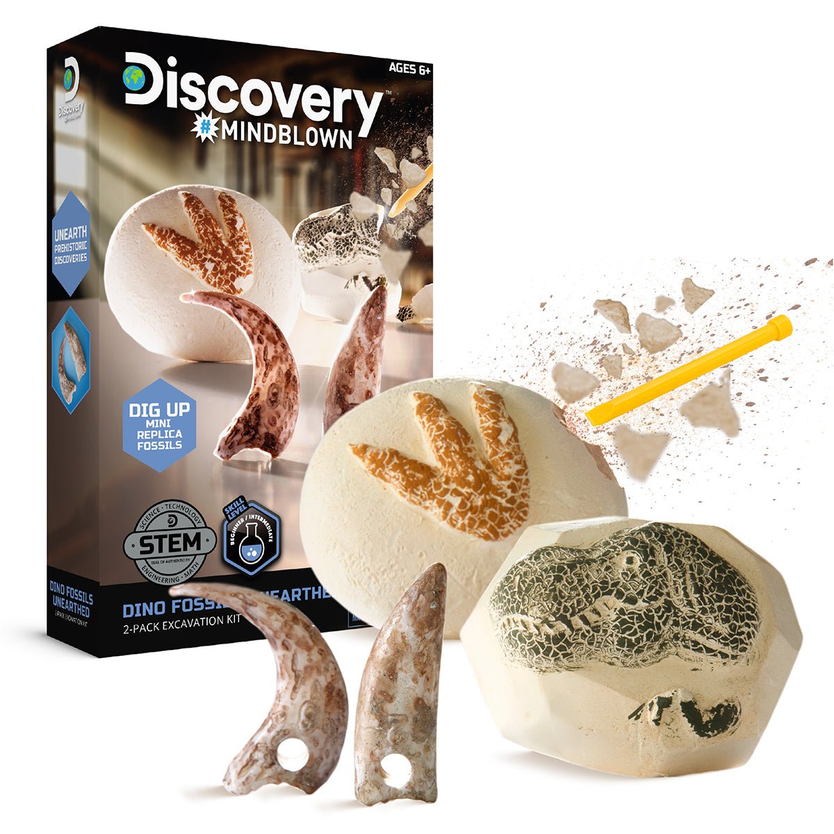 Toy Excavation Kit Dino 2 - Piece - Mastermind Toys___247240