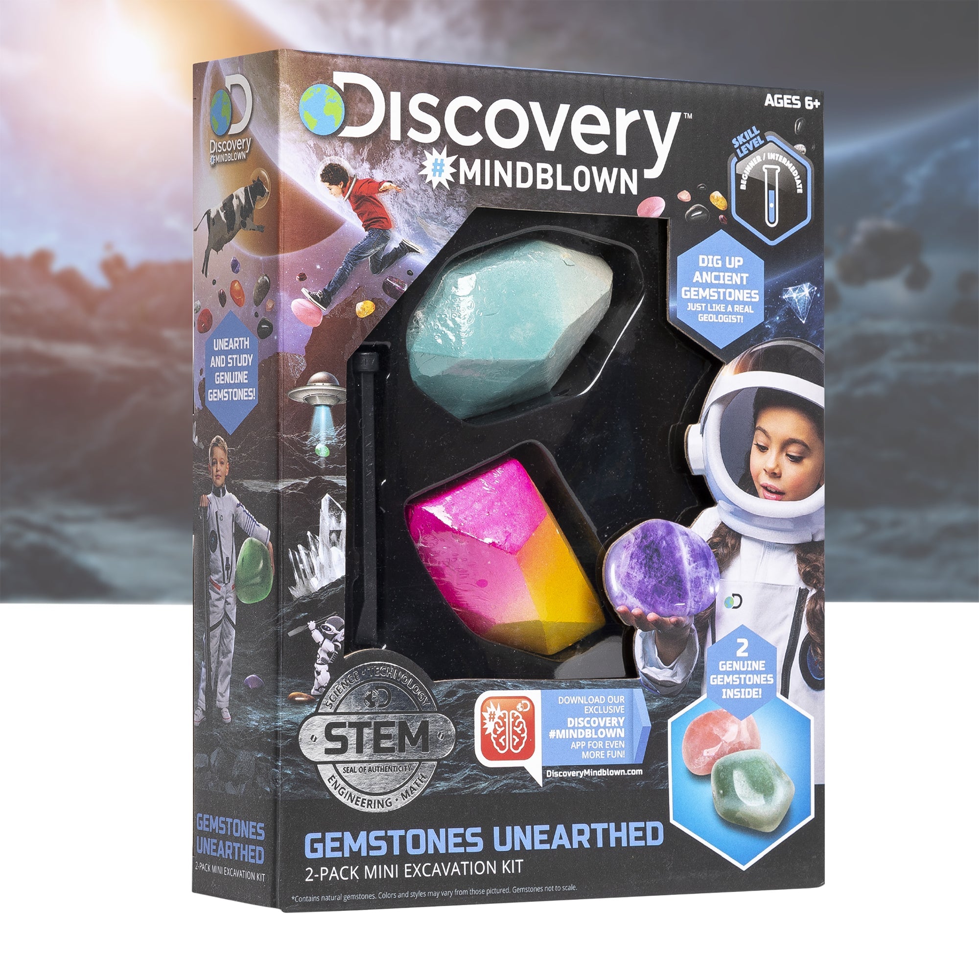 Toy Mystery Crystals Geode Excavation 2pc - Mastermind Toys___247241