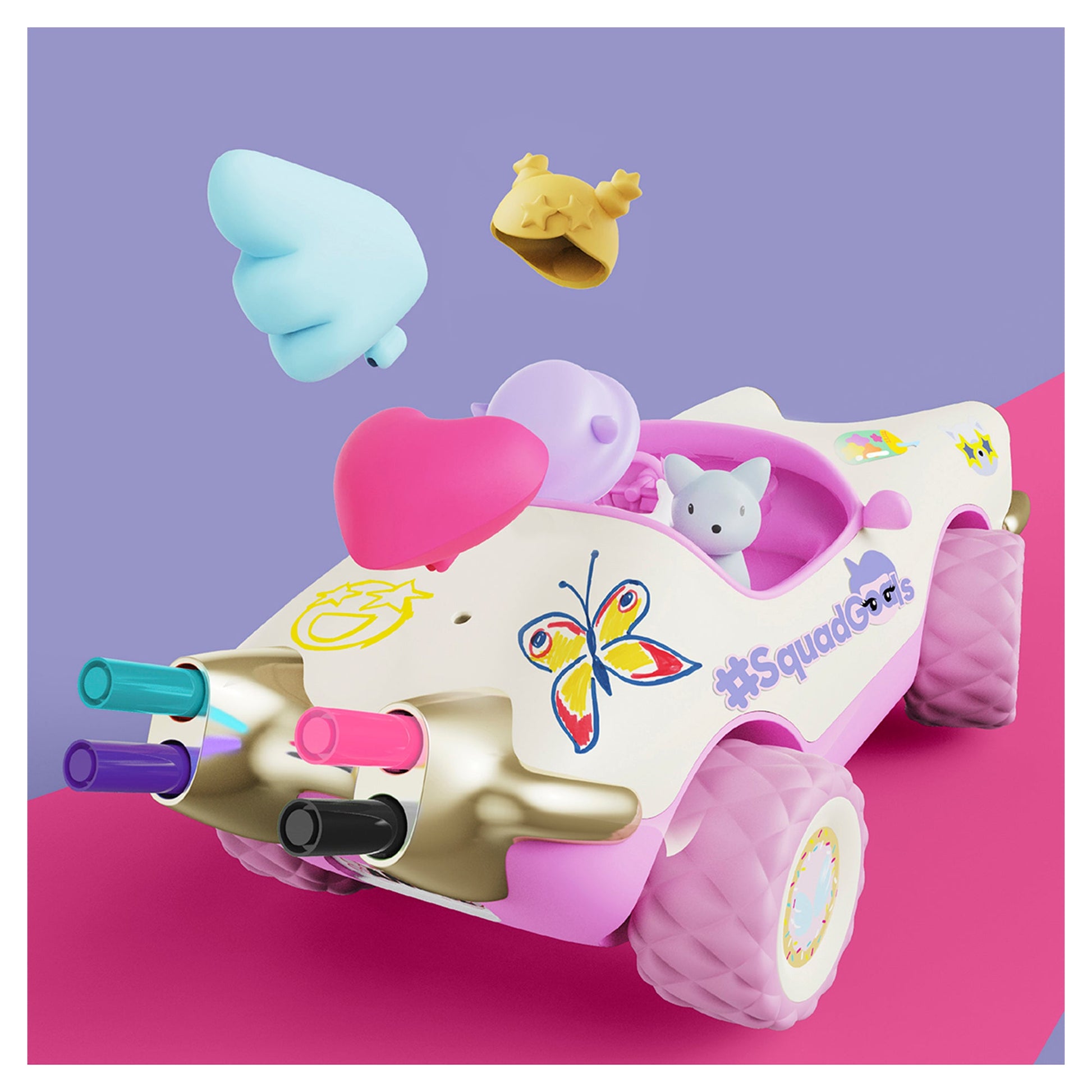 Toy RC Cruiser Doodle V2 - Girl - Bella Buggy - Mastermind Toys___247254