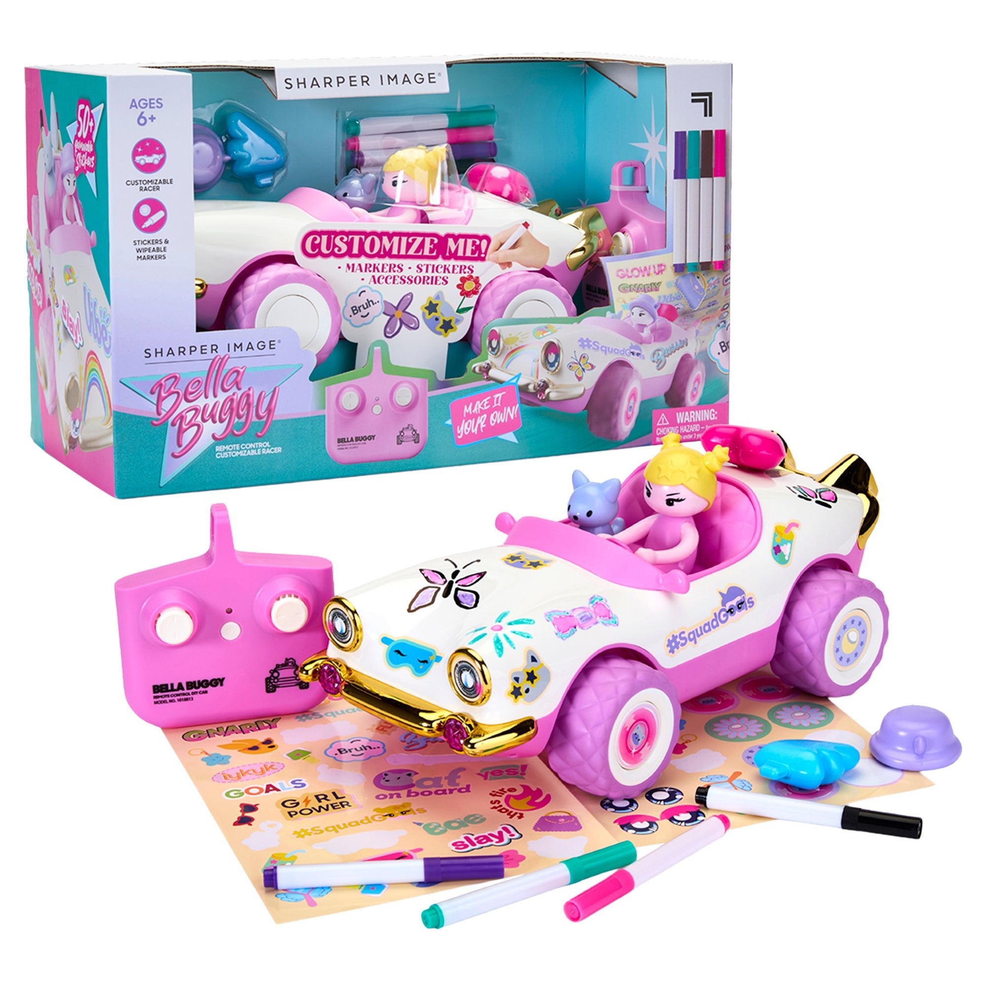 Toy RC Cruiser Doodle V2 - Girl - Bella Buggy - Mastermind Toys___247254