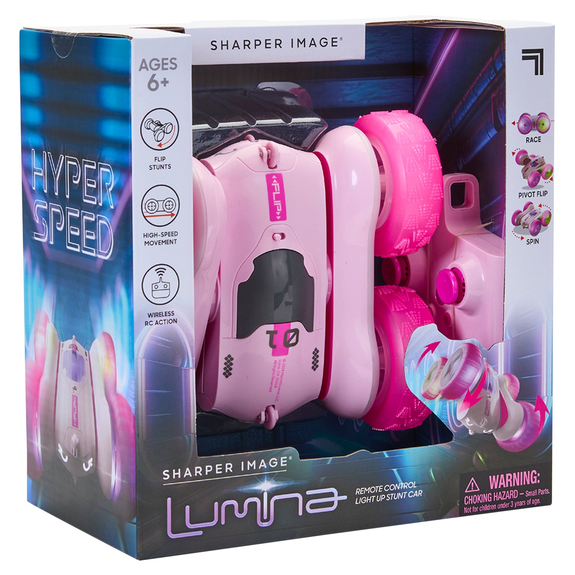 Toy RC Flip Stunt Rally Double Sided Girl - Mastermind Toys___247253