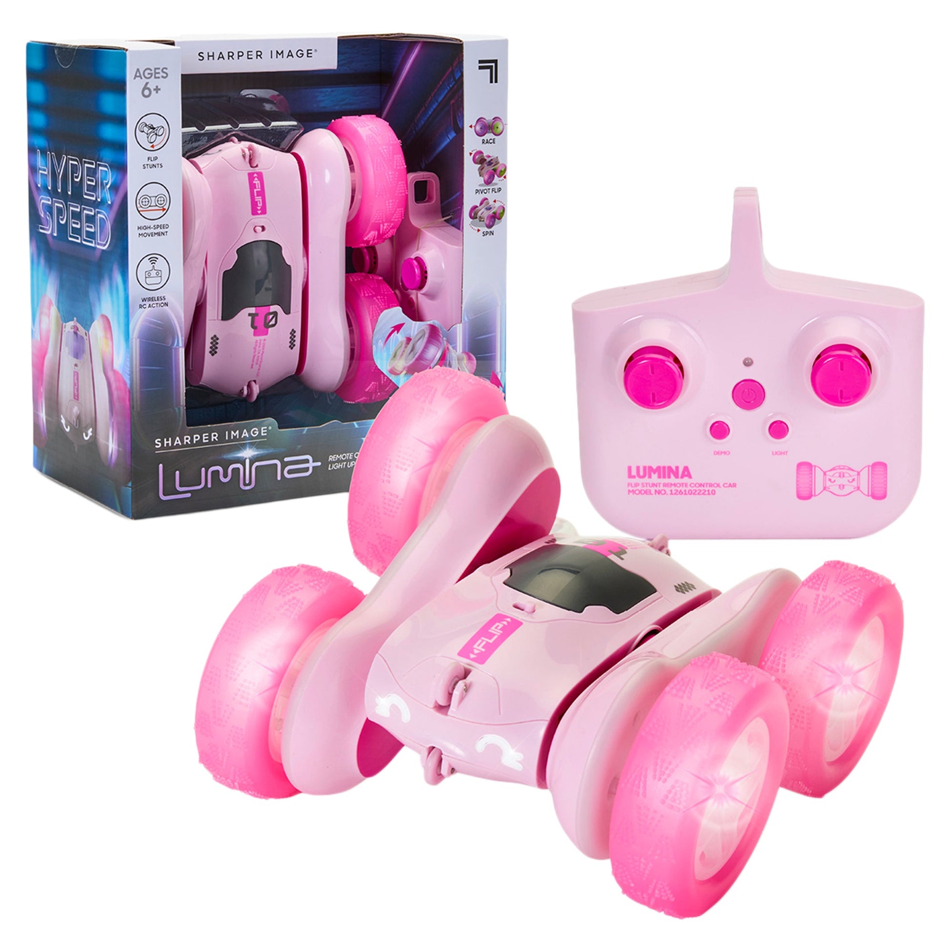 Toy RC Flip Stunt Rally Double Sided Girl - Mastermind Toys___247253