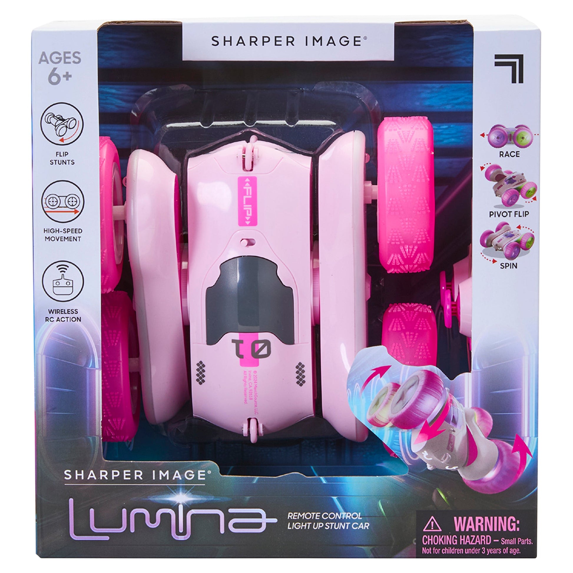 Toy RC Flip Stunt Rally Double Sided Girl - Mastermind Toys___247253