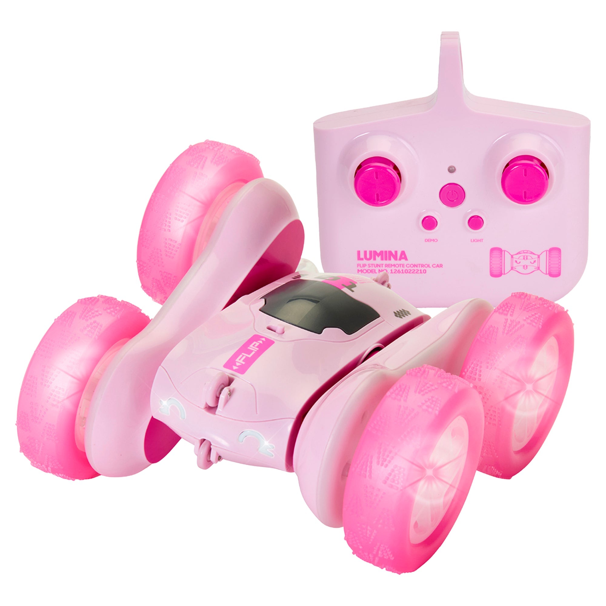 Toy RC Flip Stunt Rally Double Sided Girl - Mastermind Toys___247253