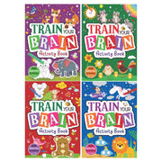 Train Your Brain Activity Books - 4 Asst. - Mastermind Toys___248758