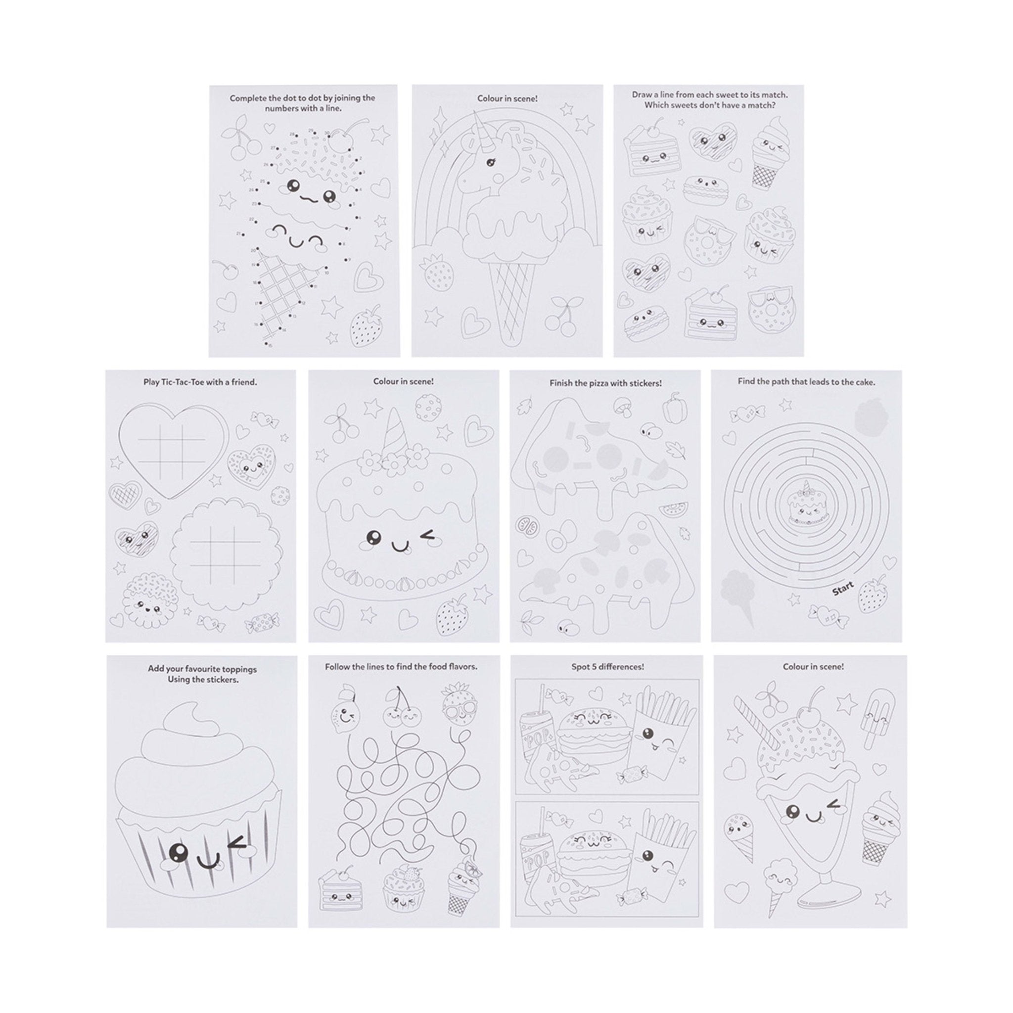 Travel Activity Kit Foody - Mastermind Toys___236773