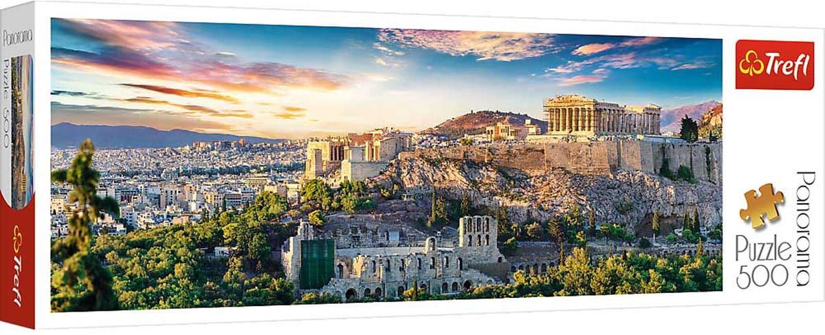 Trefl Puzzles - 500 Panorama - Acropolis, Athens - Mastermind Toys___254315