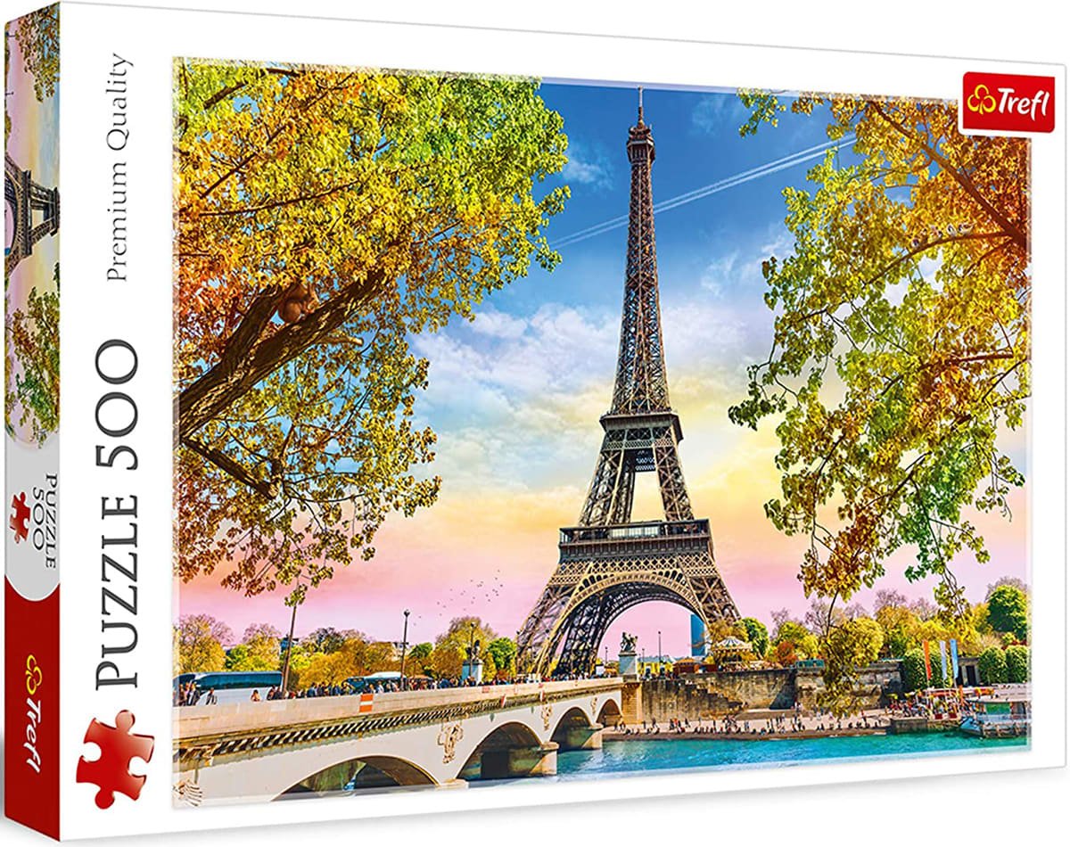 Trefl Red Romanic Paris 500 - piece Puzzle - Mastermind Toys___254244