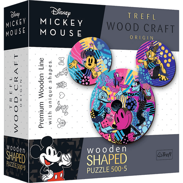 Trefl Wood Craft Origin - Mickey Mouse – Mastermind Toys