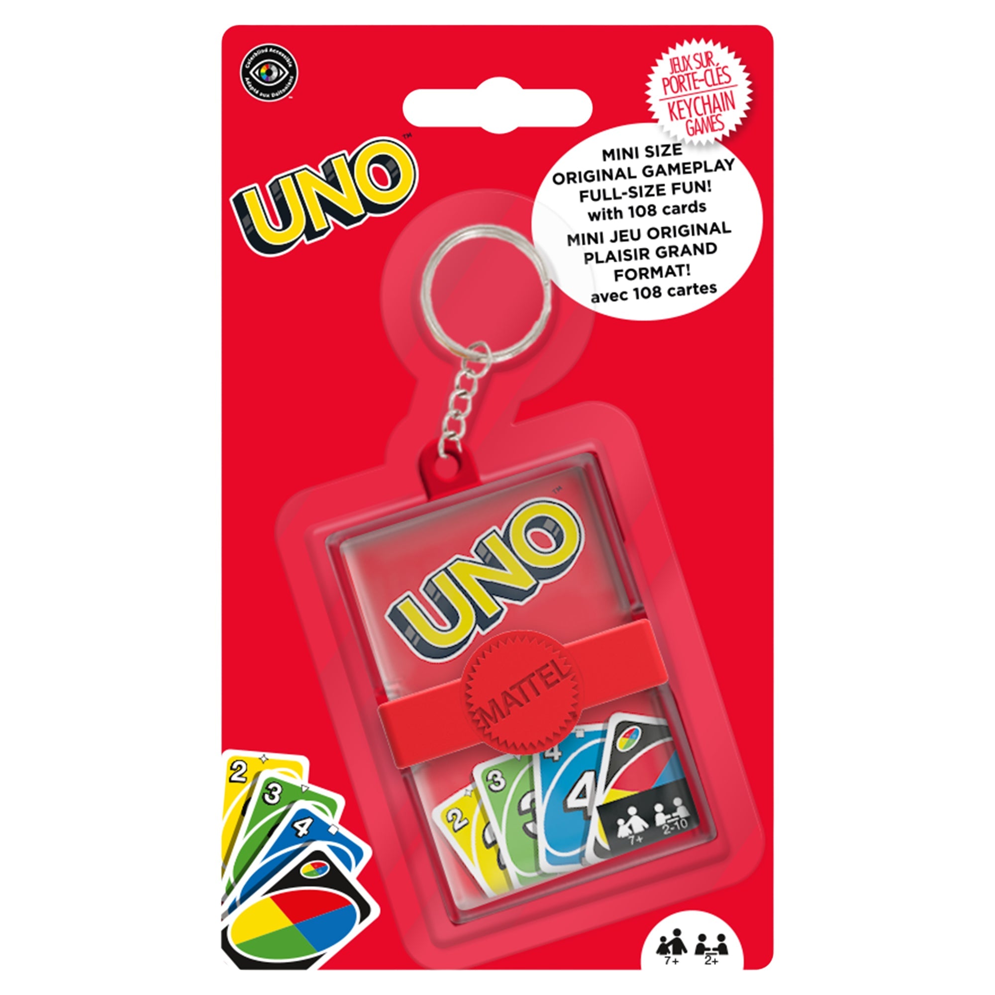 UNO Keychain Game - Mastermind Toys___248292