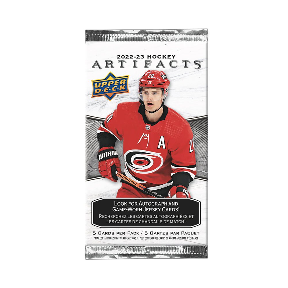 Upper Deck Artifacts Hockey Card Foil Pack 5 Cards per Pack - Mastermind Toys___228420
