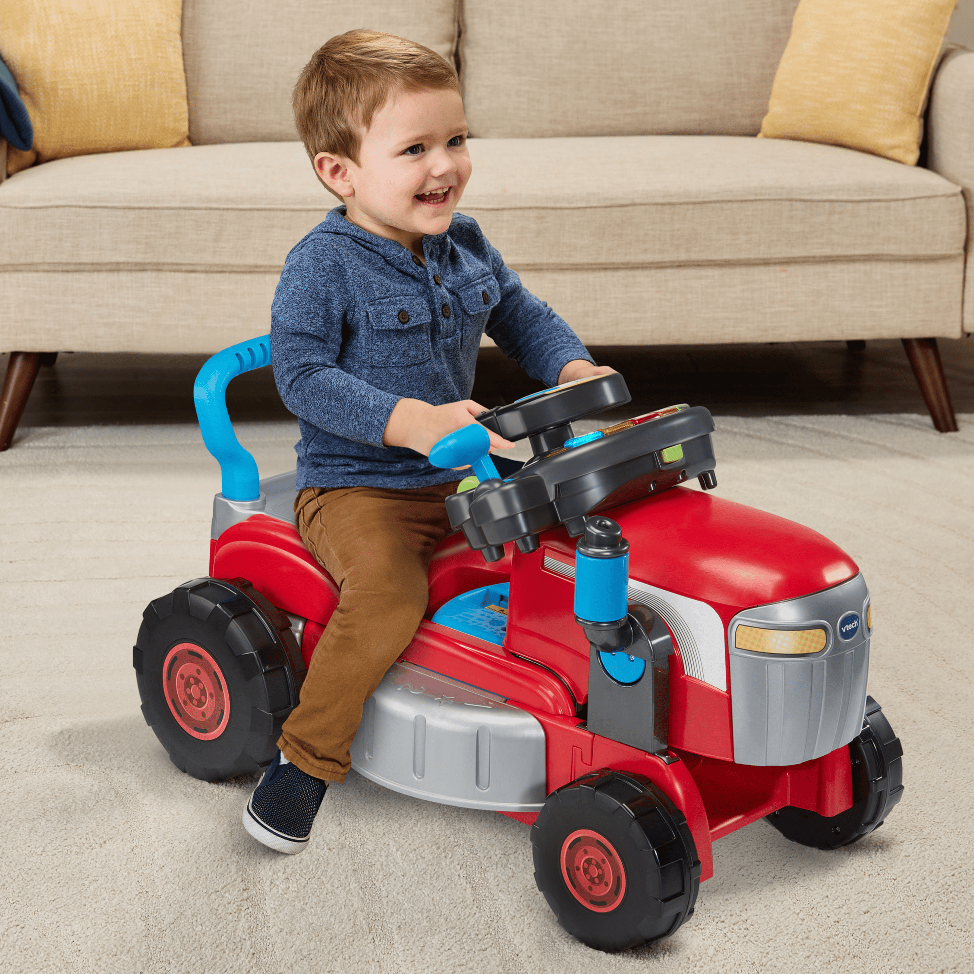VTech Get Growing Tractor & Mower Ride - On - Mastermind Toys___247020