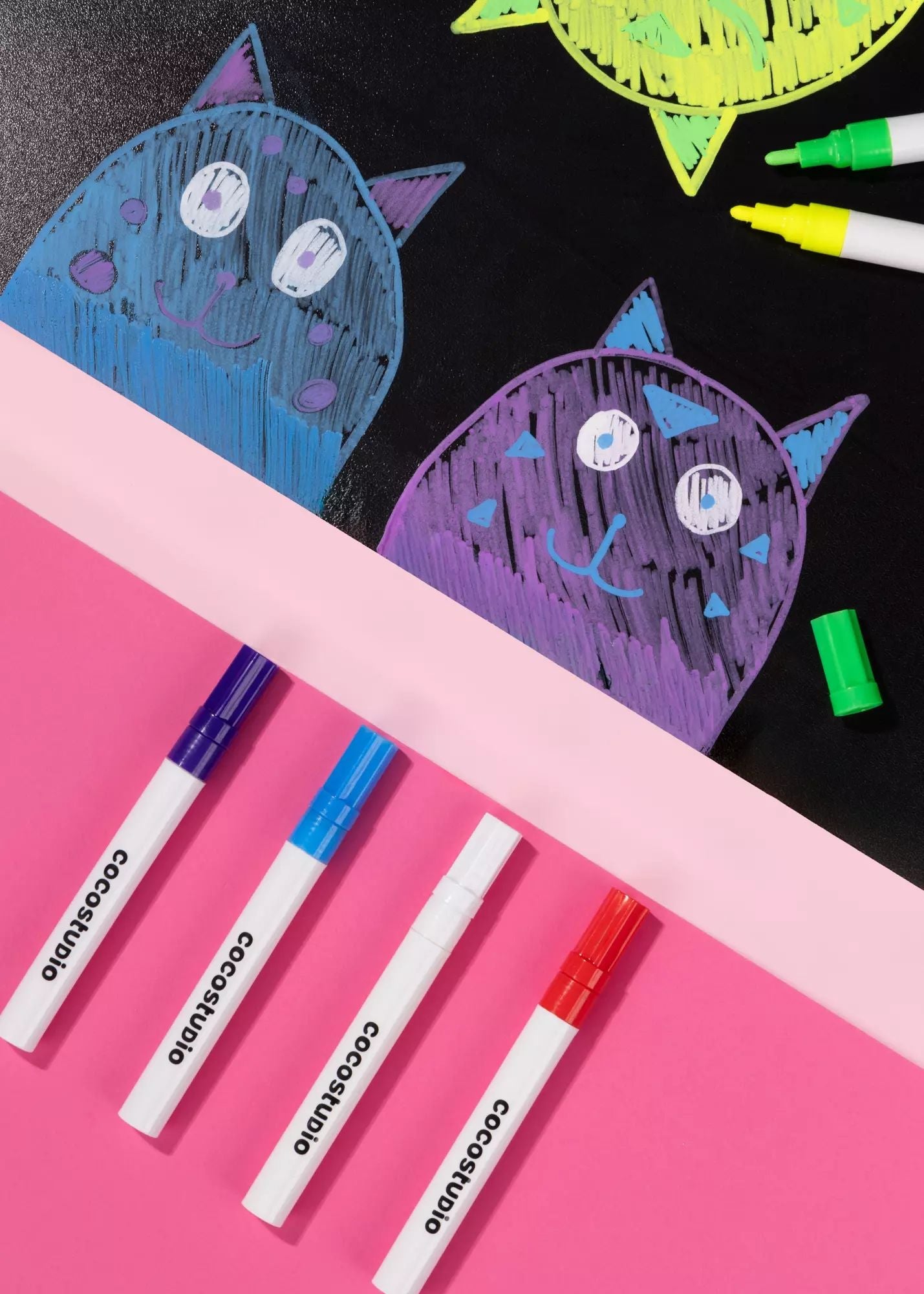 Washable Liquid Chalk Markers (6 colors) - Mastermind Toys___250109