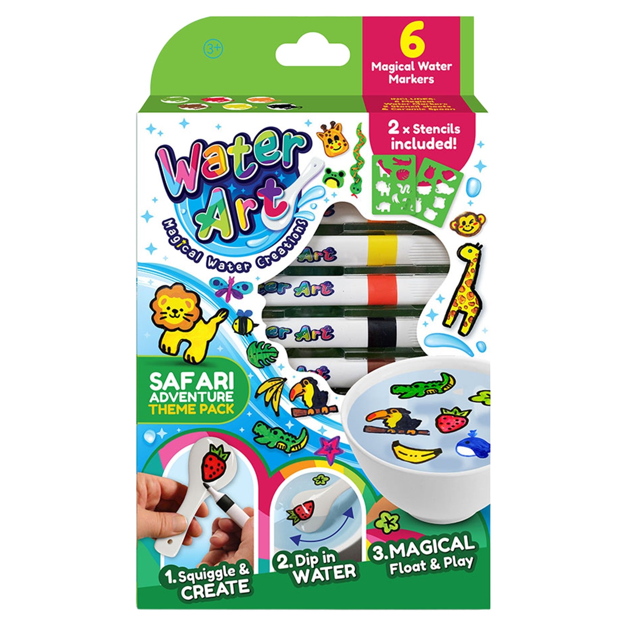 Water art Themed Pack Safari Adventure - Mastermind Toys___249099