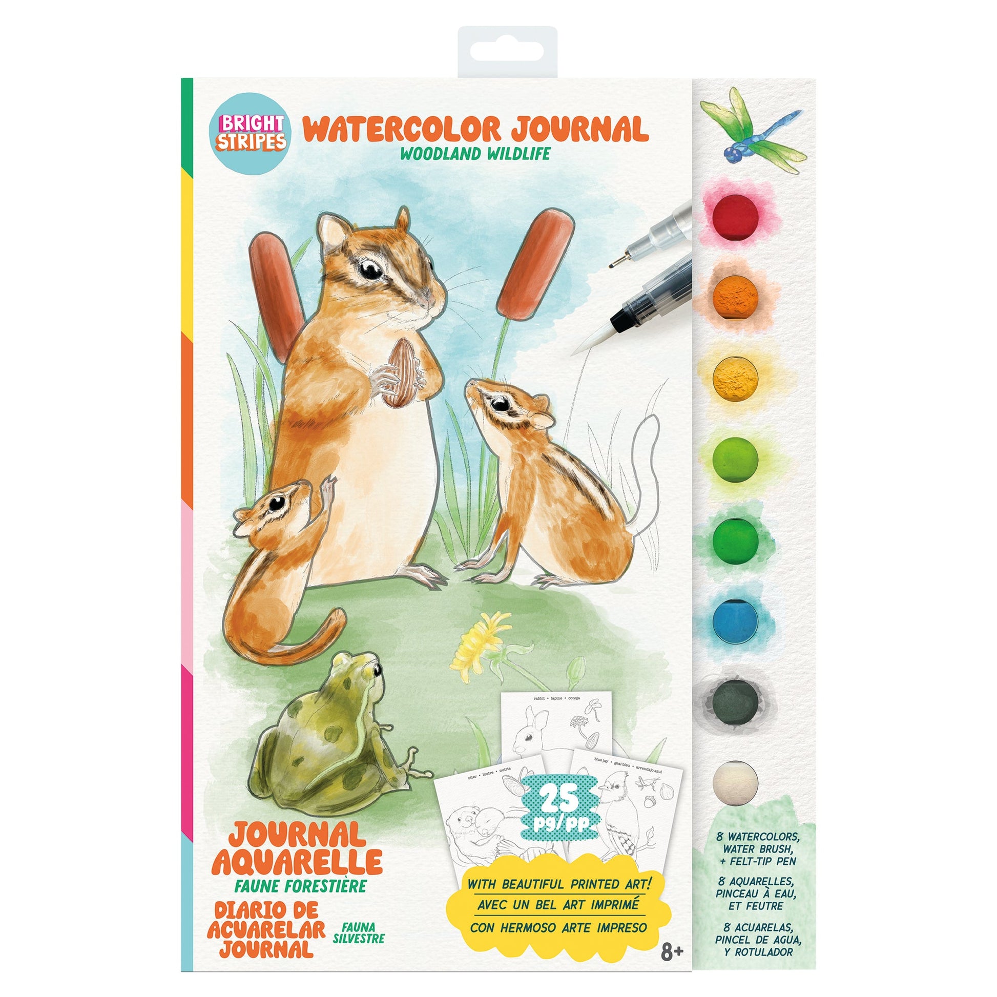 Watercolor Journal Fauna - Mastermind Toys___251594