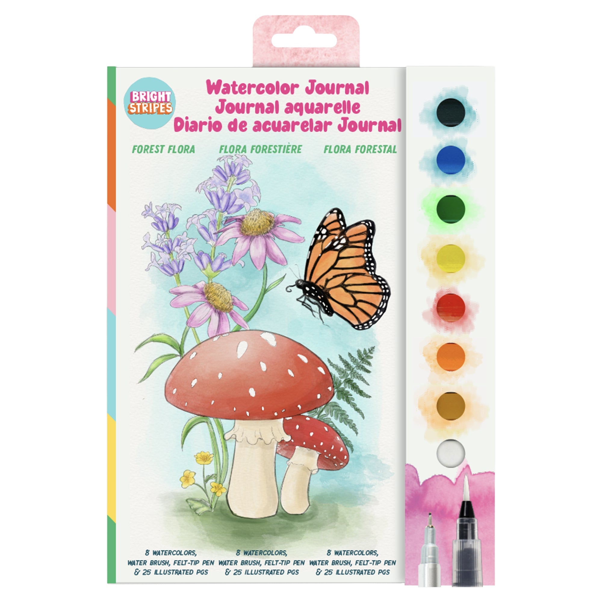 Watercolor Journal Flora - Mastermind Toys___251595