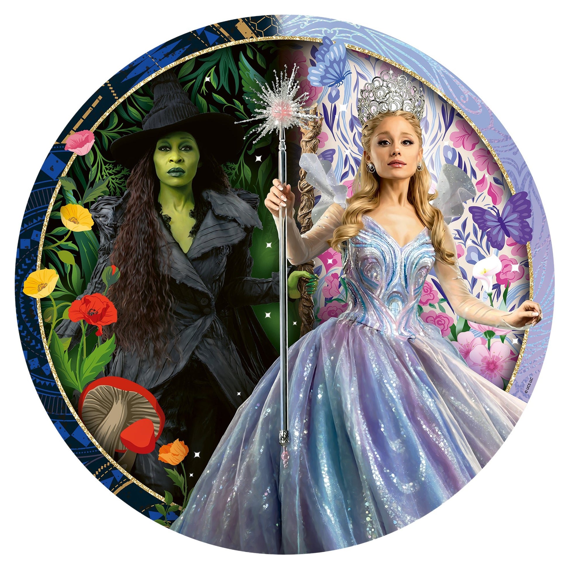 Wicked Act II 500pc Round Puzzle - Mastermind Toys___248383