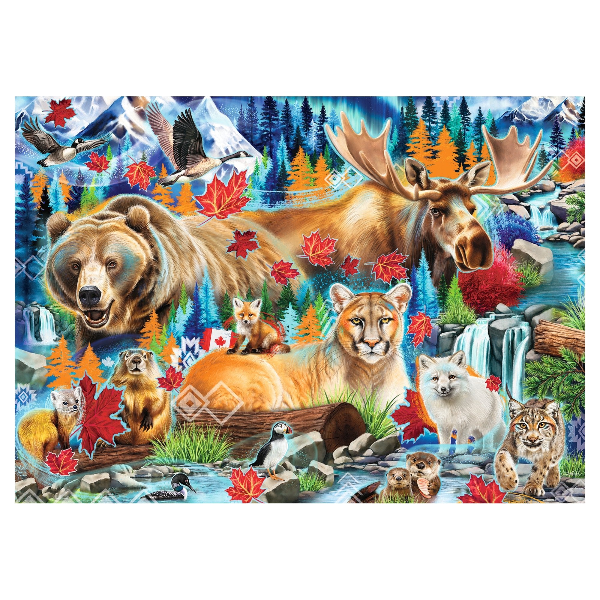 Wild Canada 1000 Pc Puzzle - Mastermind Toys___248374