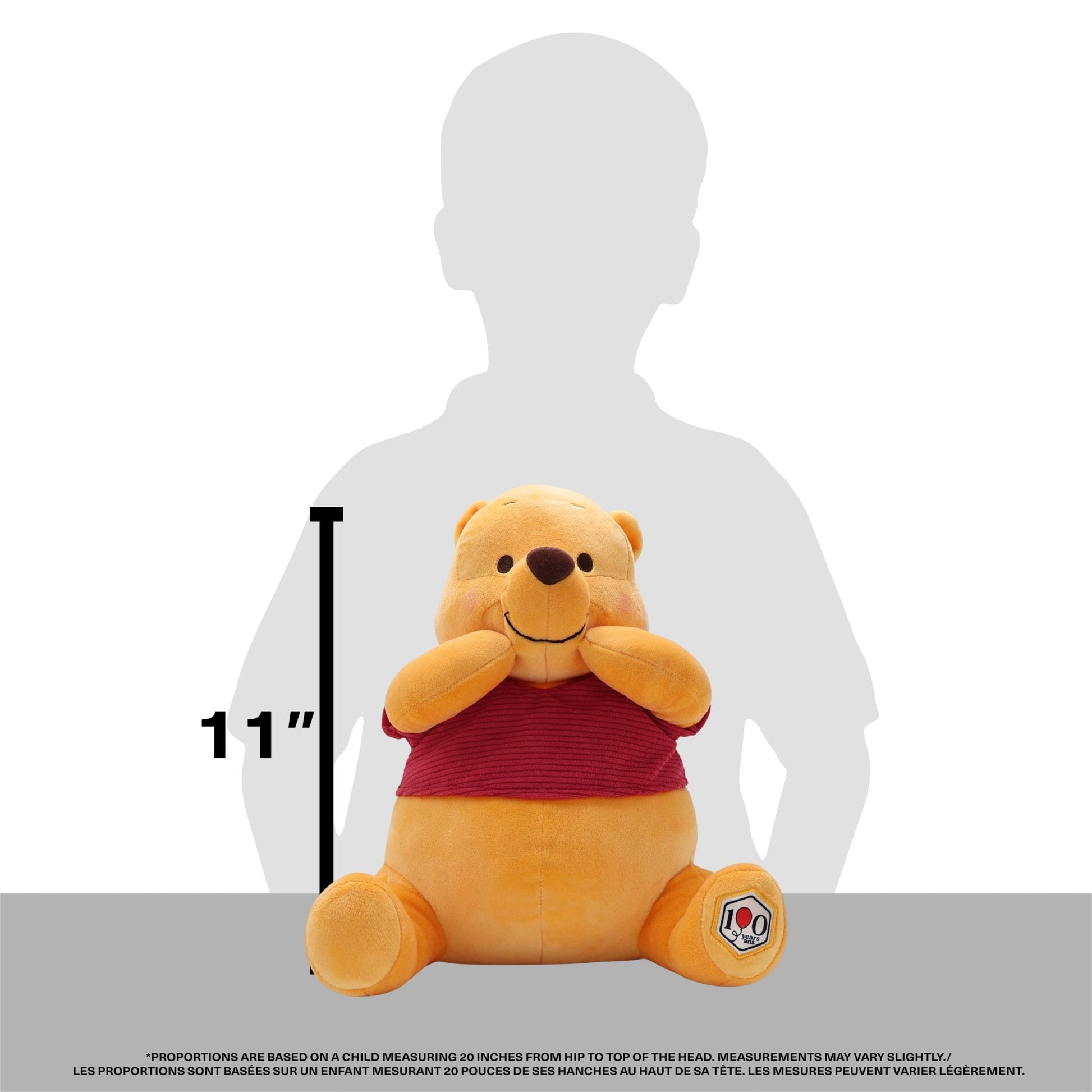 Winnie The Pooh 100th Anniversary Plush - Mastermind Toys___255217