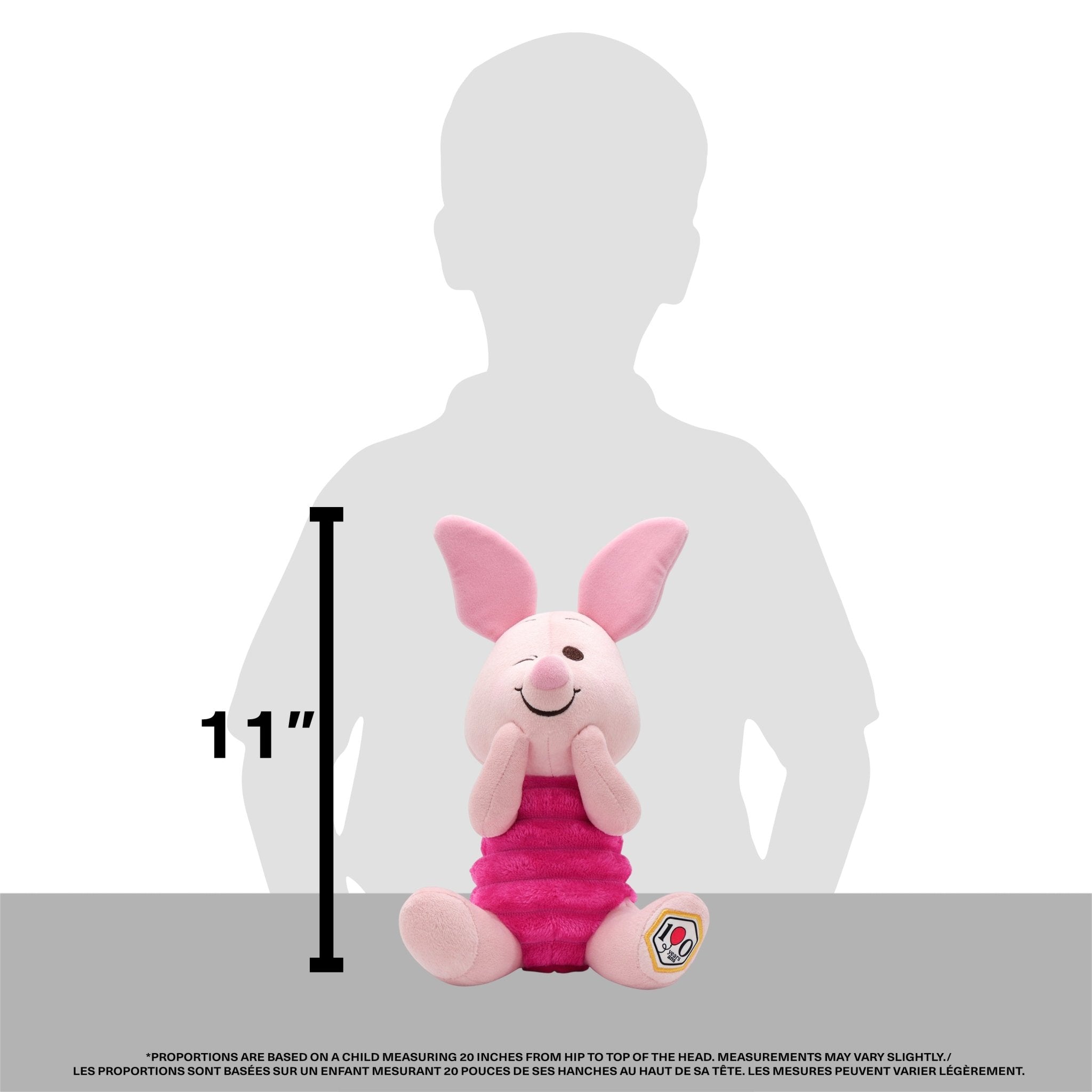 Winnie The Pooh 100th Anniversary Plush Piglet - Mastermind Toys___255219