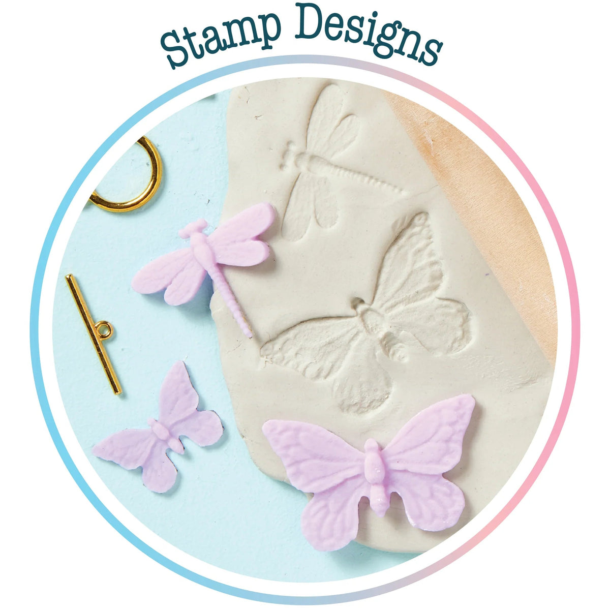 Wish*Craft Fluttering Impressions Jewelry - Mastermind Toys___256073