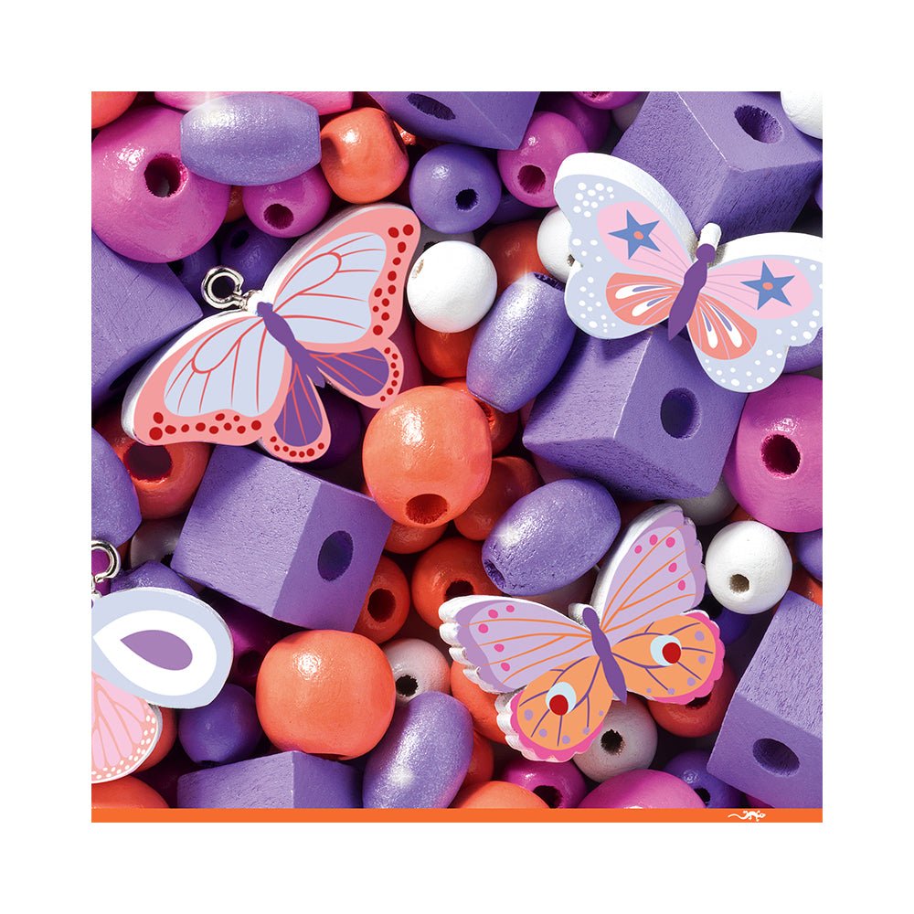 Wooden Bead Kit - Butterflies - Mastermind Toys___228889