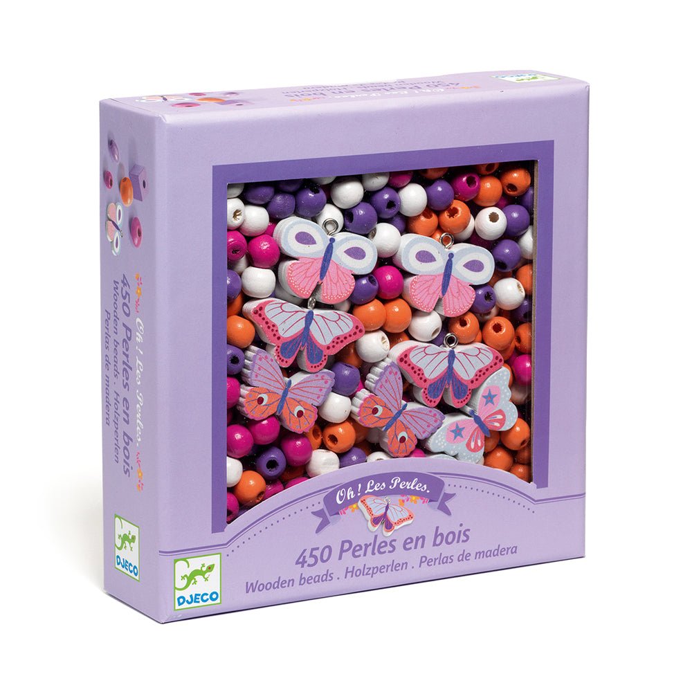 Wooden Bead Kit - Butterflies - Mastermind Toys___228889