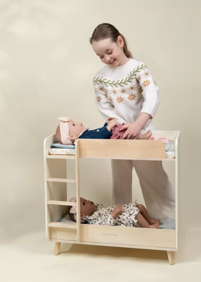 Wooden Doll Bunk Bed - Mastermind Toys___249943
