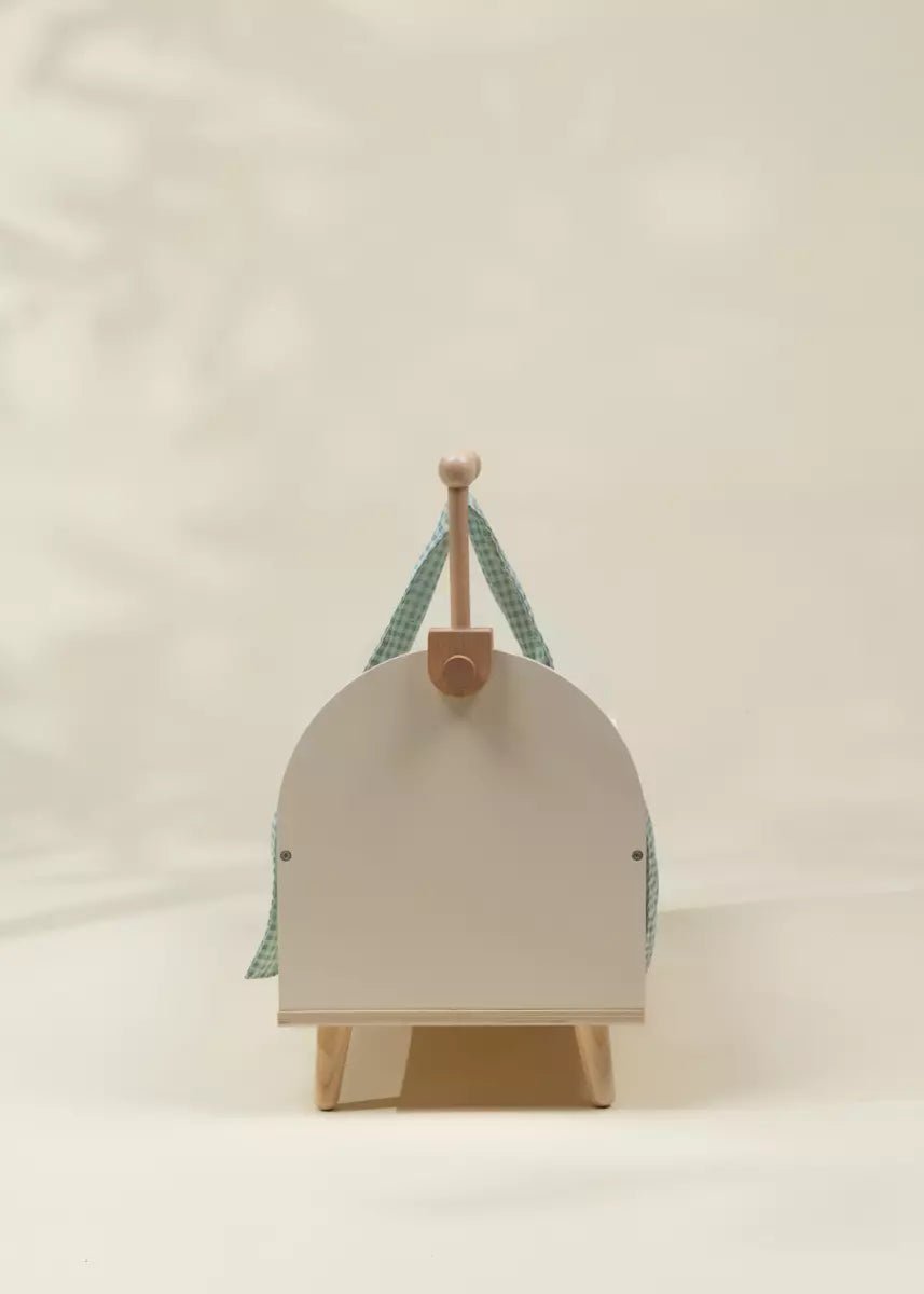 Wooden Doll Crib & Accessories - Mastermind Toys___249947