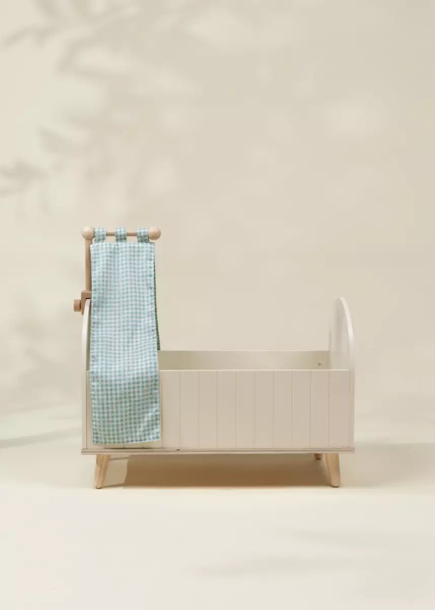 Wooden Doll Crib & Accessories - Mastermind Toys___249947
