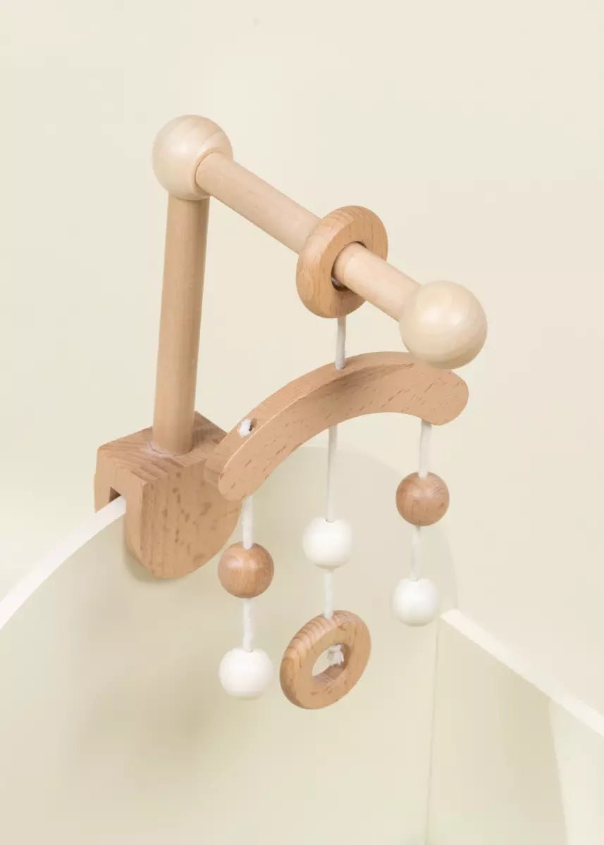 Wooden Doll Crib & Accessories - Mastermind Toys___249947